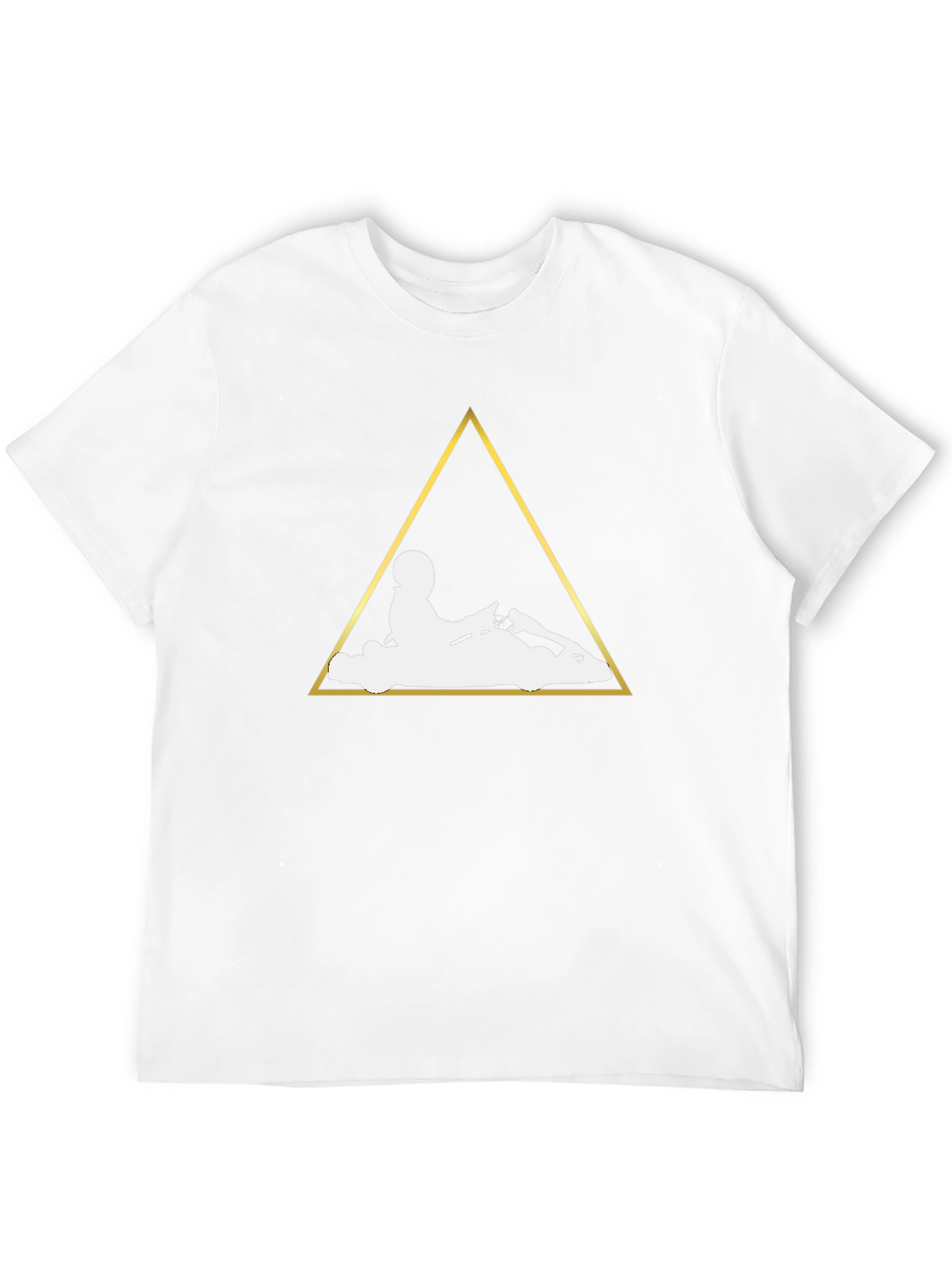Karting Graphic Tee - Black Cotton T-Shirt