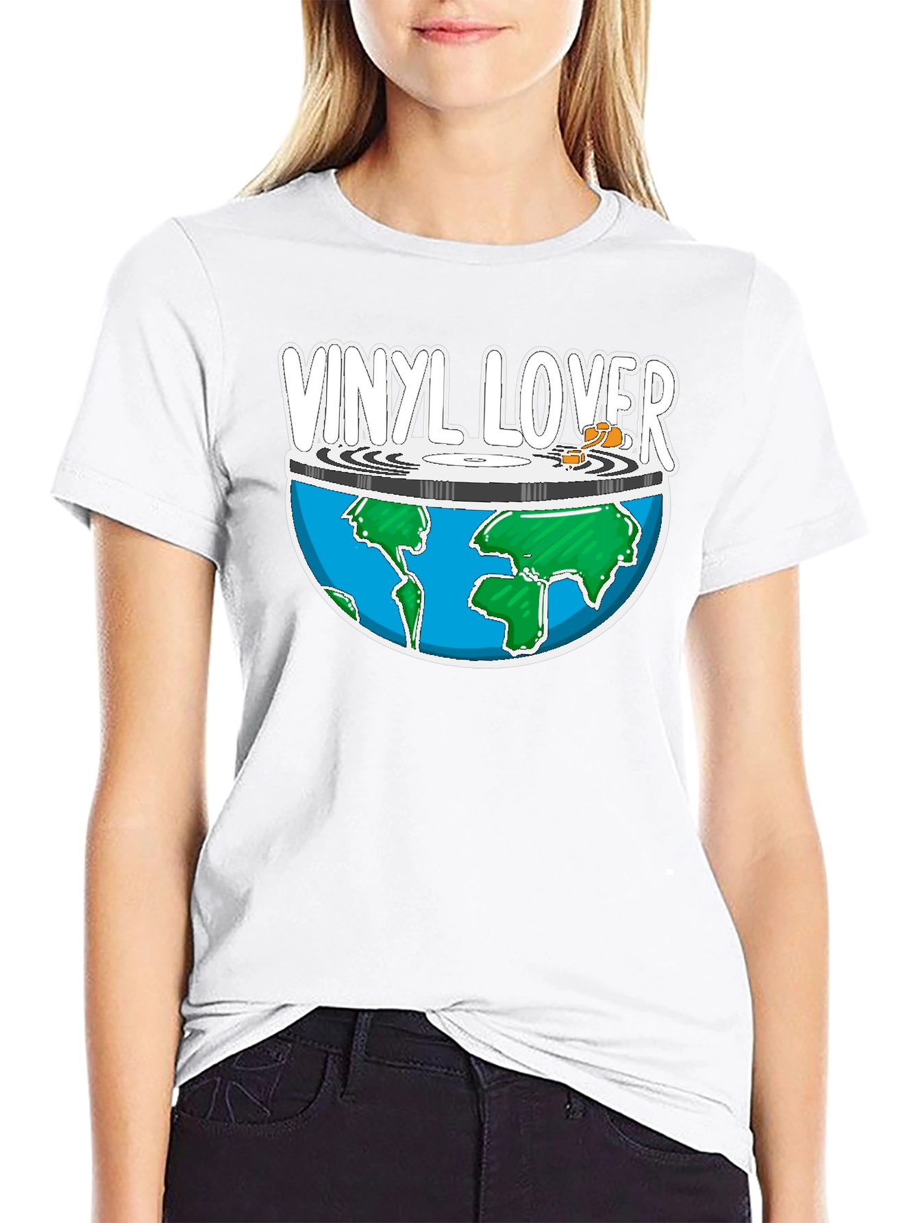 Vinyl Lover Graphic T-Shirt