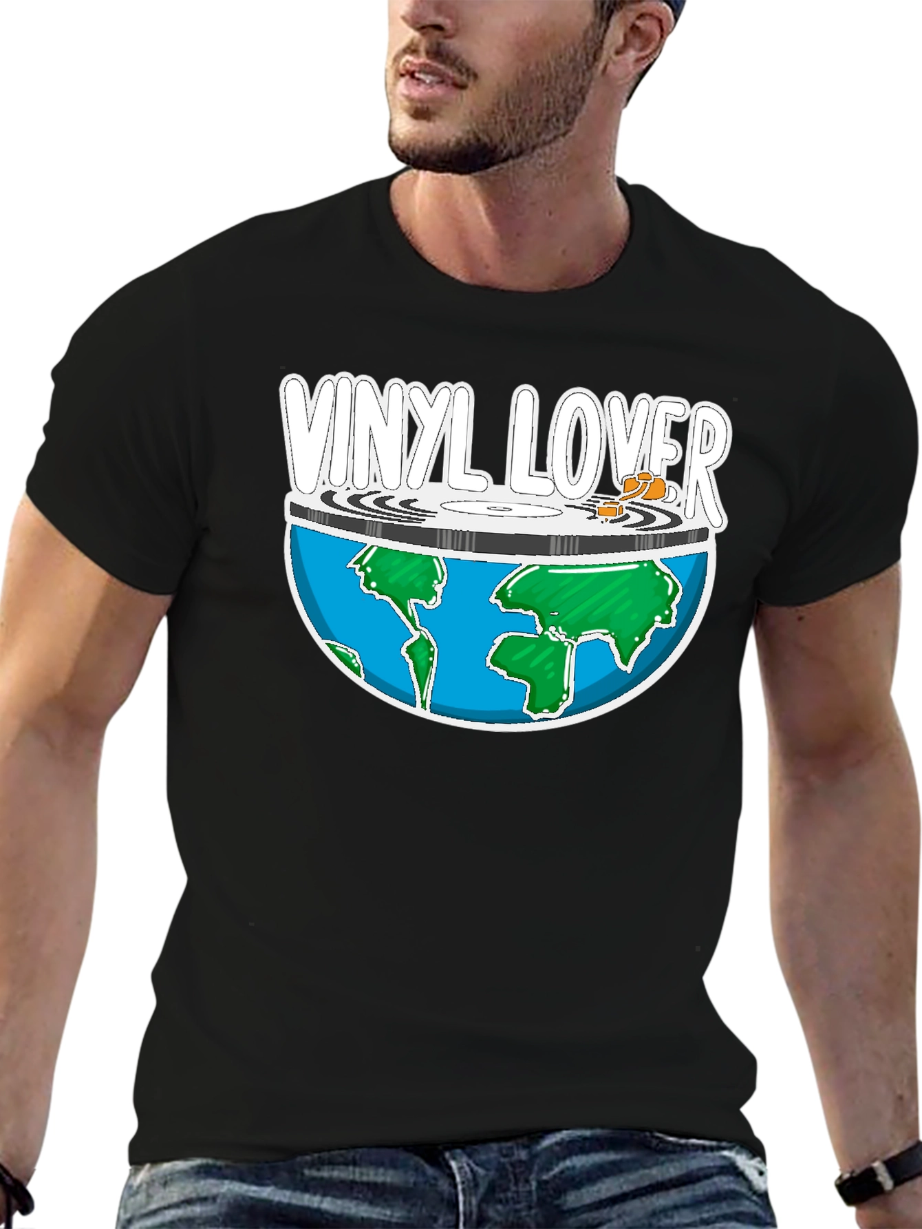 Vinyl Lover Graphic T-Shirt