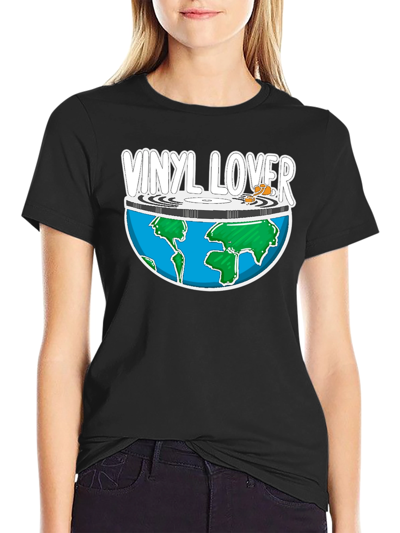 Vinyl Lover Graphic T-Shirt