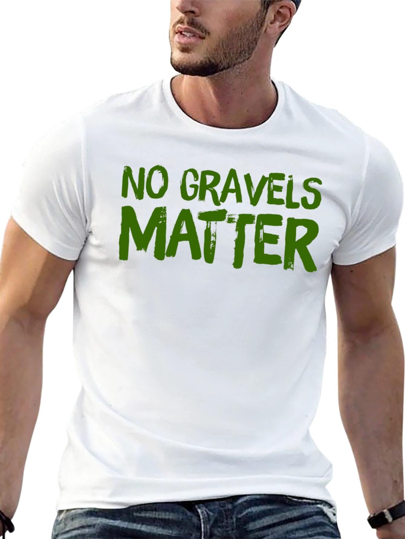No Gravels Matter Funny Graphic T-Shirt