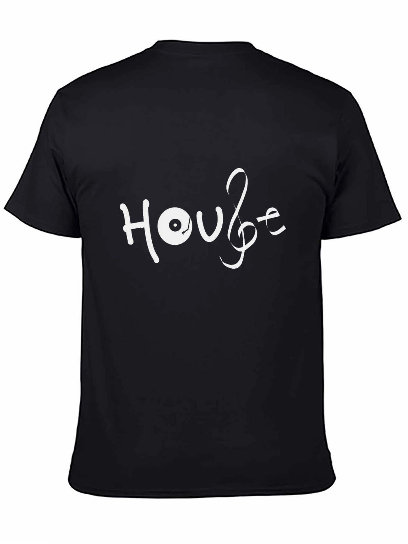 House Music Treble Clef Graphic Tee
