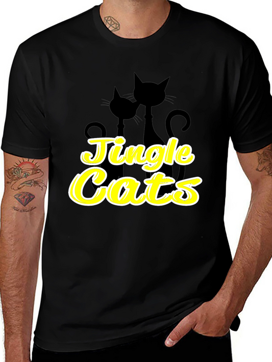 Jingle Cats Tee - Holiday Fun!
