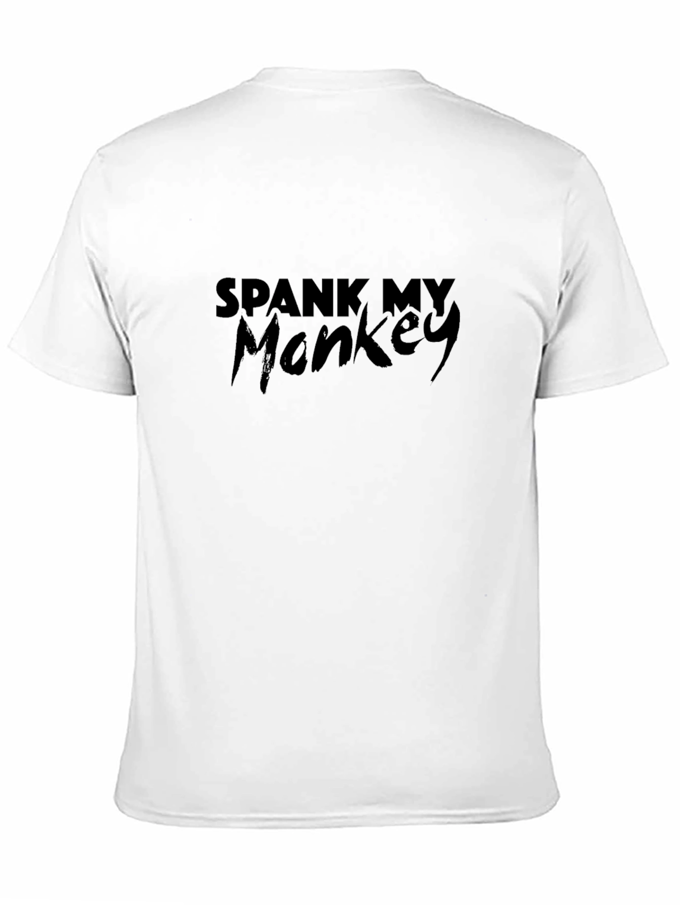 Spank My Monkey Graphic T-Shirt - Adult Humor