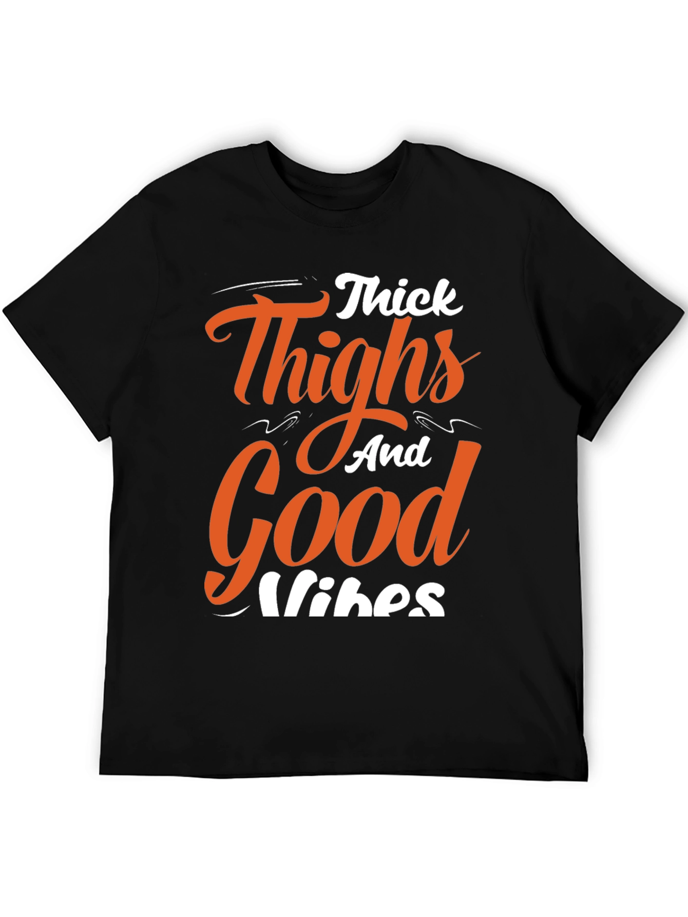 Thick Thighs Good Vibes Graphic Tee