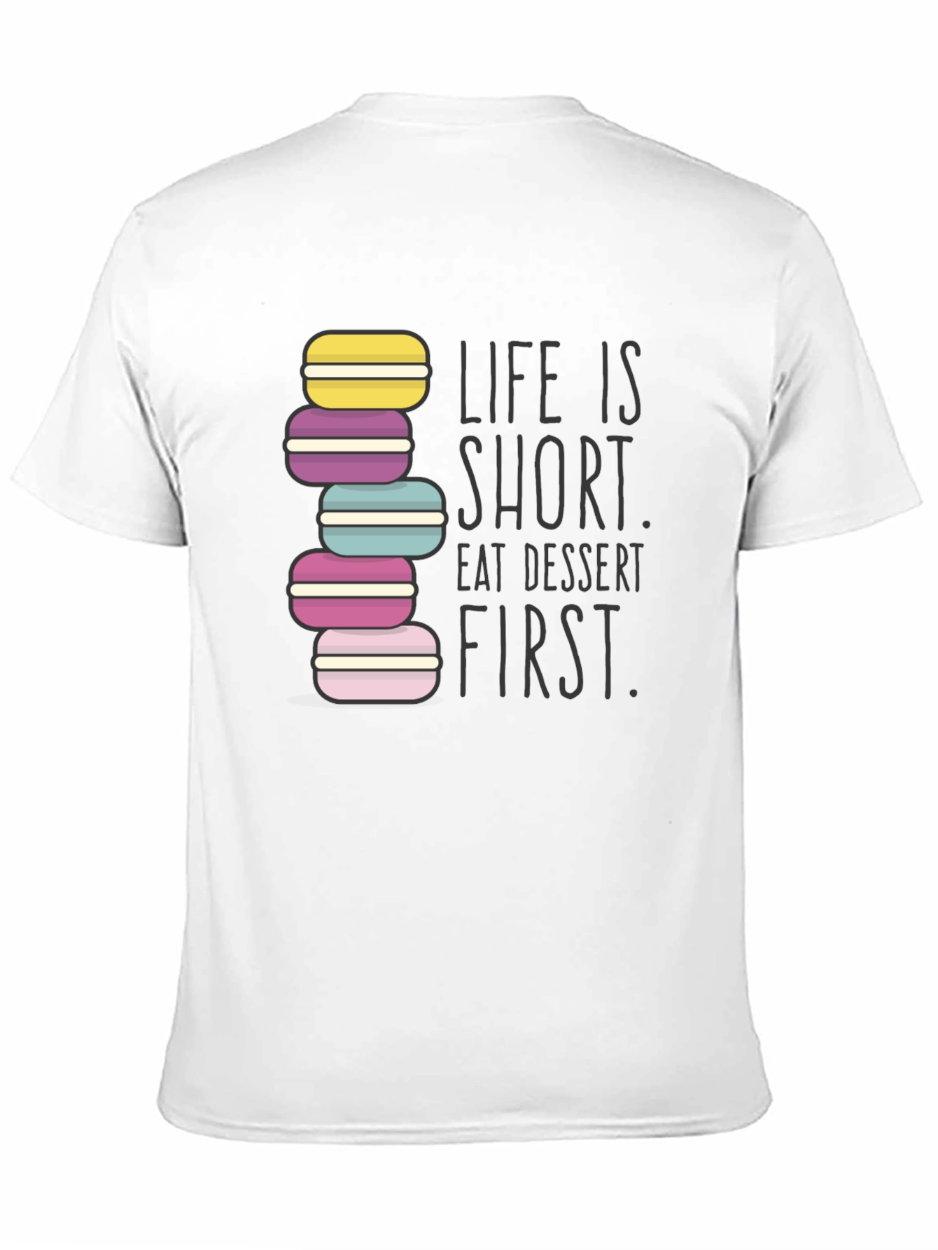 Eat Dessert First Graphic T-Shirt