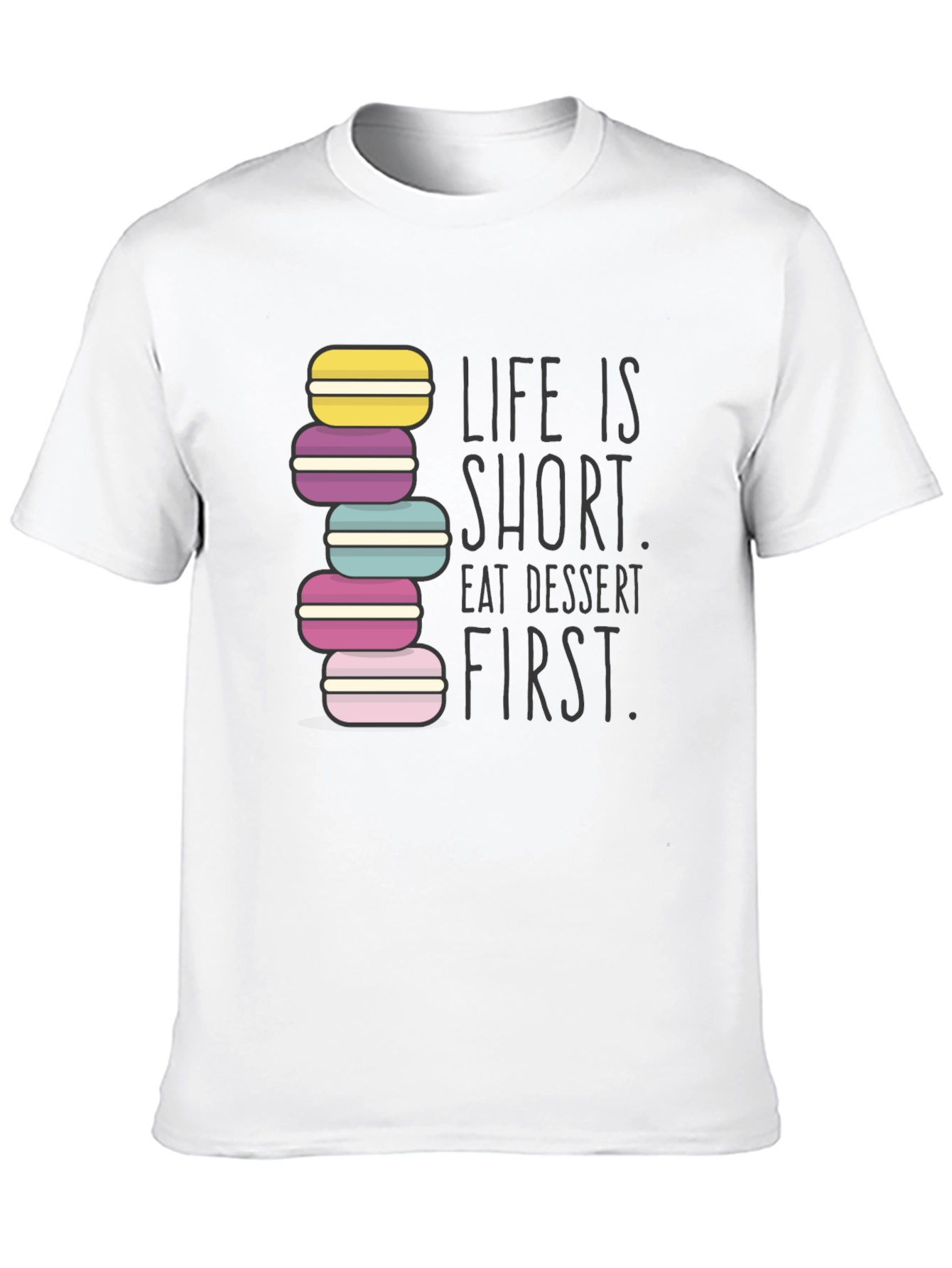 Eat Dessert First Graphic T-Shirt