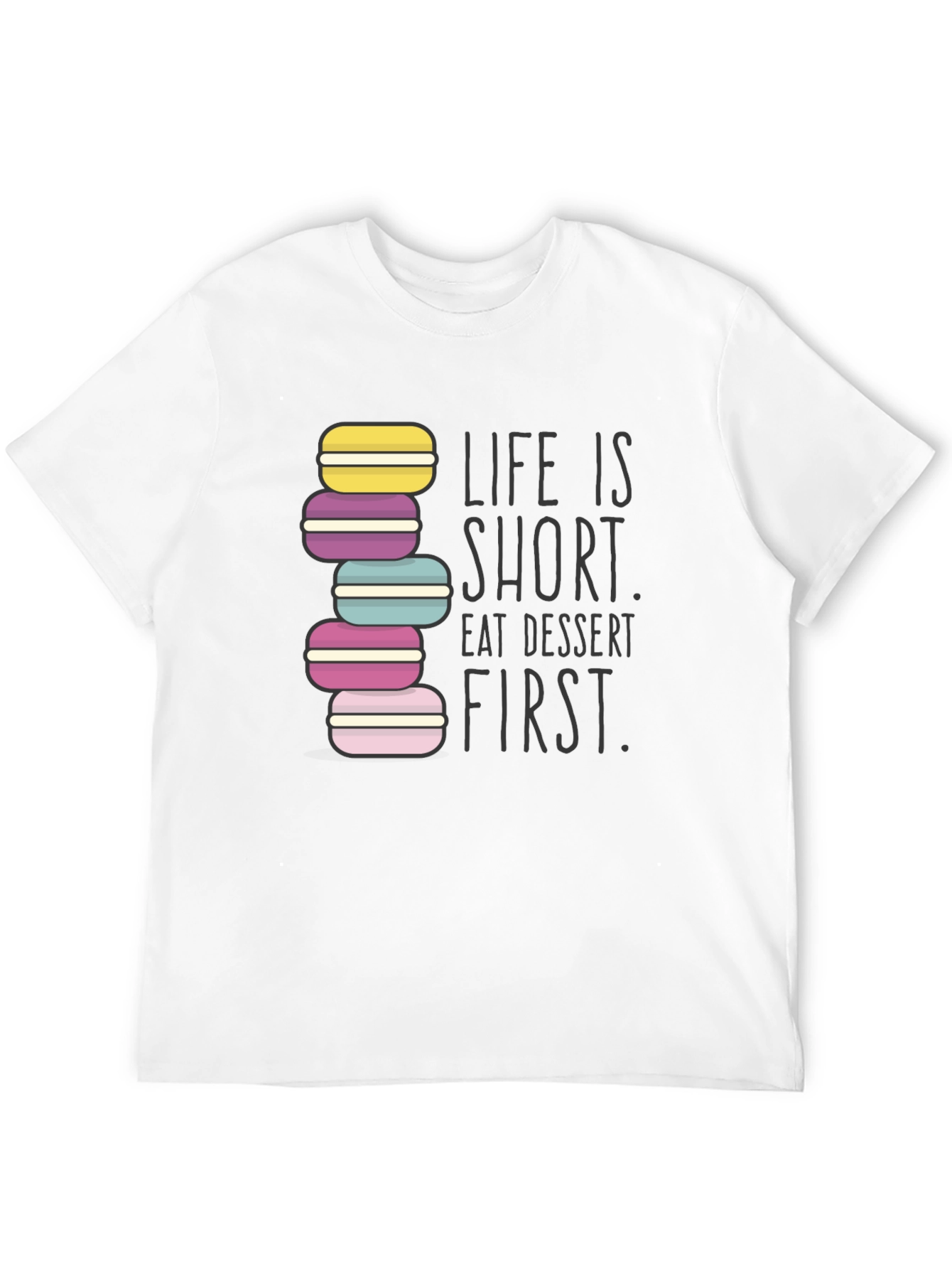 Eat Dessert First Graphic T-Shirt