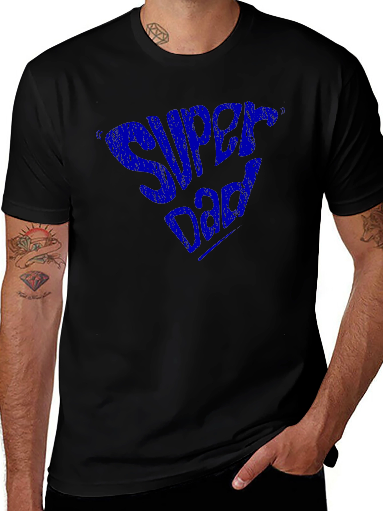 Super Dad Graphic Tee - Perfect Fathers Day Gift