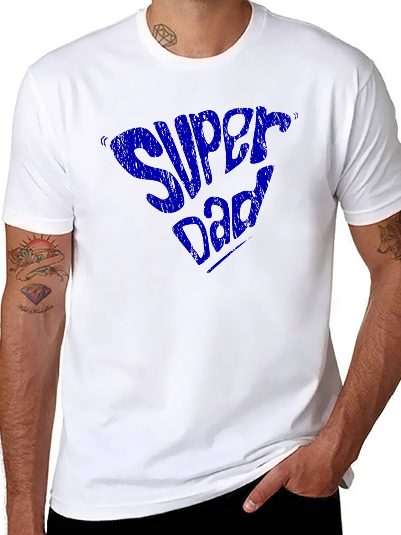 Super Dad Graphic Tee - Perfect Fathers Day Gift