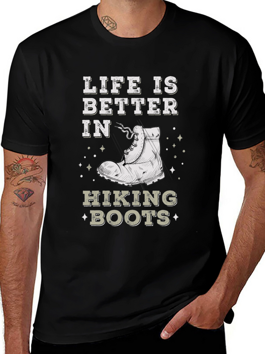 Life is Better in Hiking Boots Graphic Tee