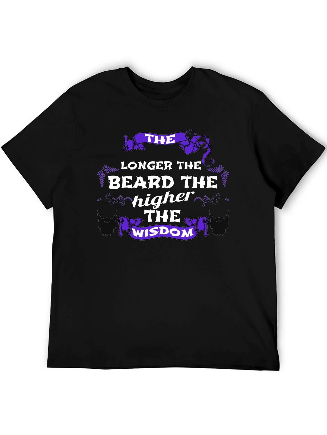 Beard Wisdom Graphic T-Shirt