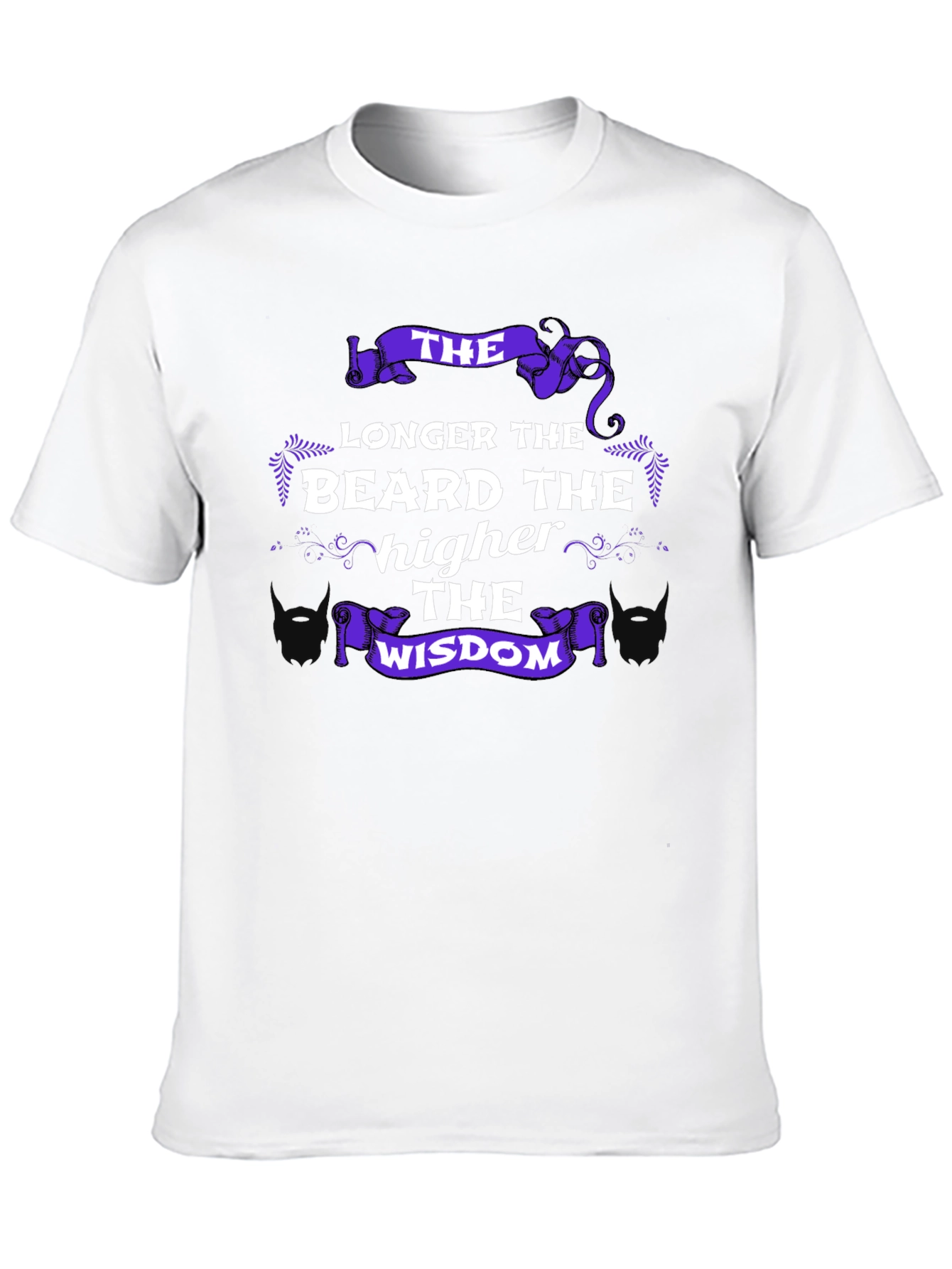 Beard Wisdom Graphic T-Shirt