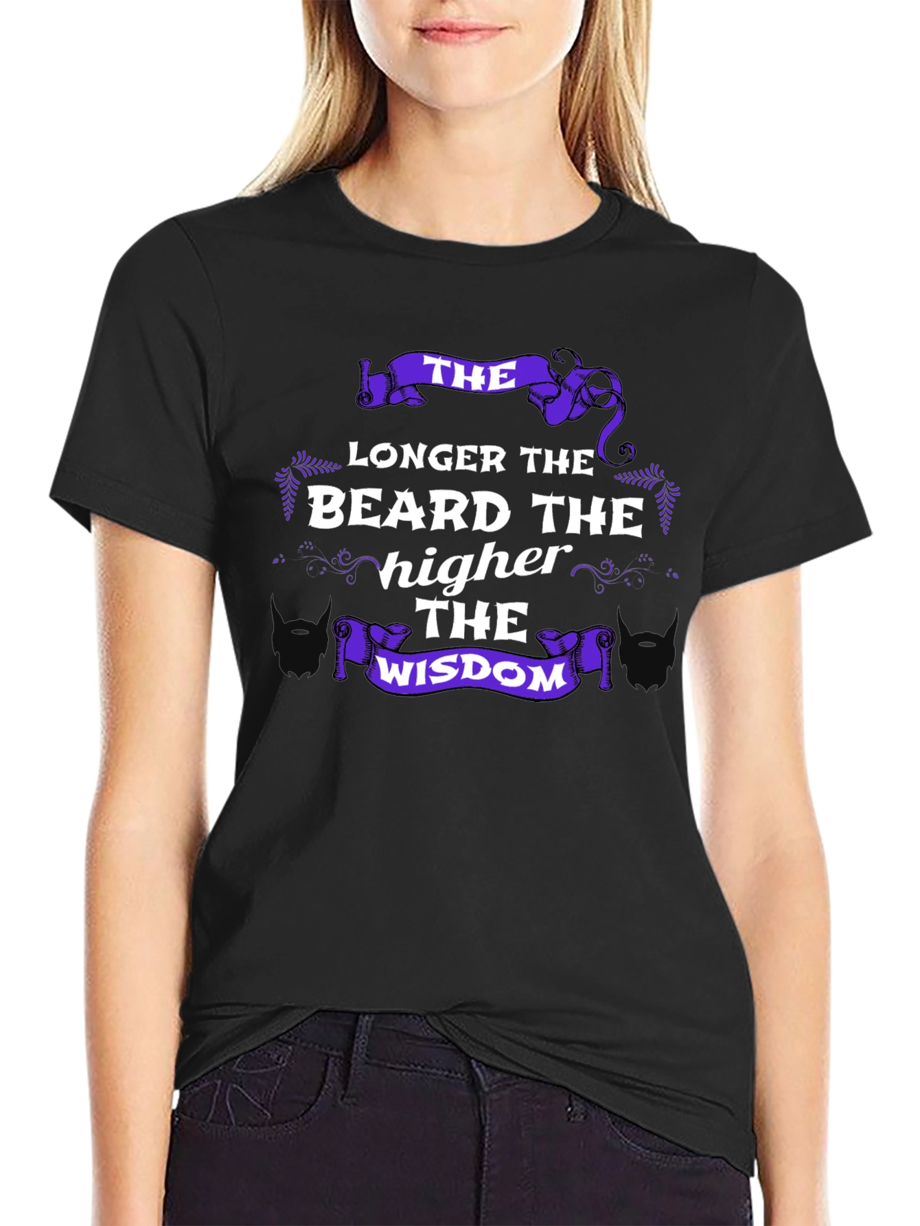 Beard Wisdom Graphic T-Shirt