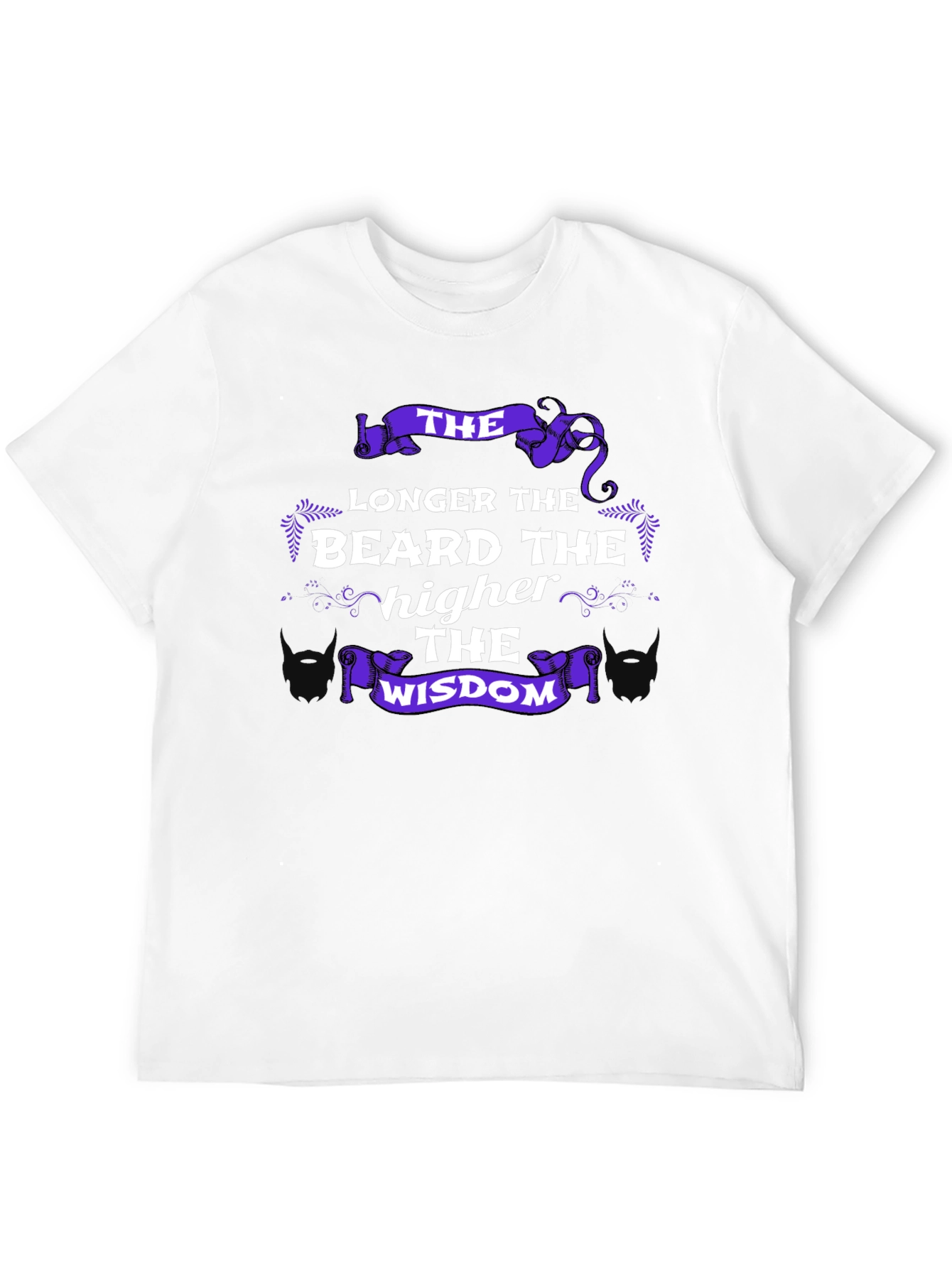 Beard Wisdom Graphic T-Shirt