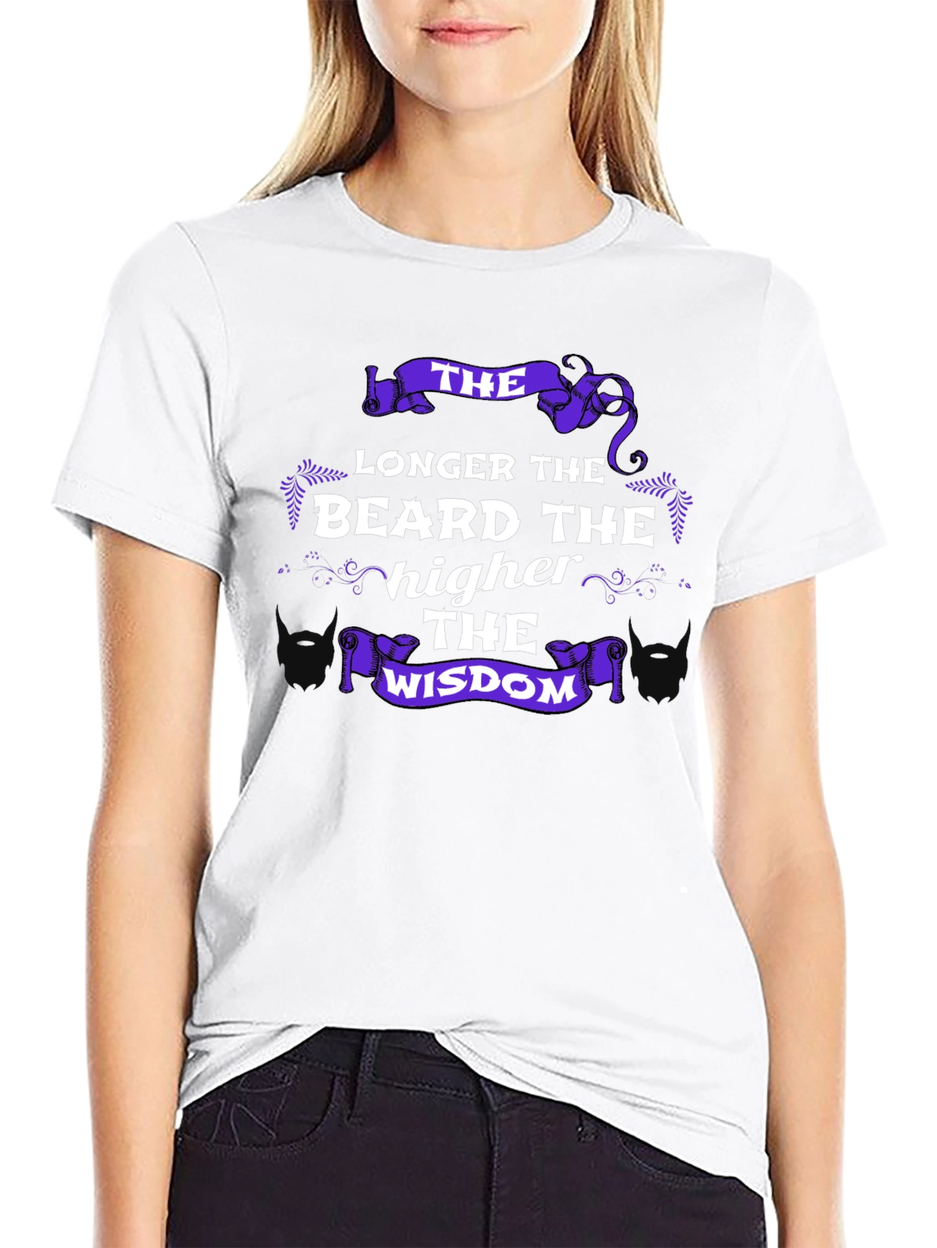 Beard Wisdom Graphic T-Shirt