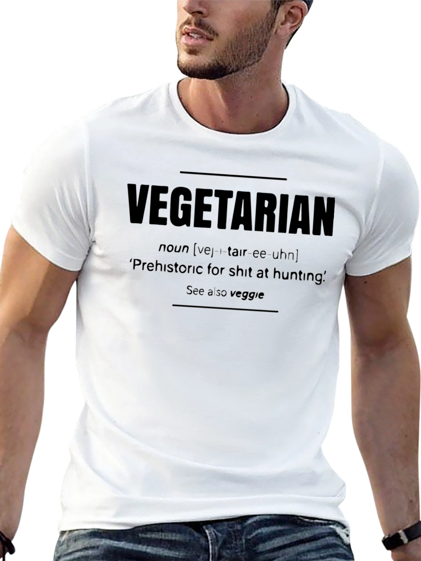 Vegetarian Definition Graphic T-Shirt