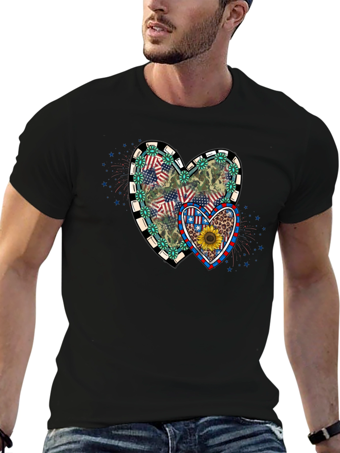 Patriotic Heart T-Shirt