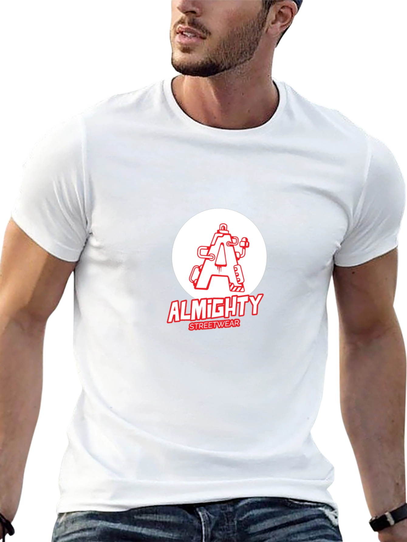 Almighty Streetwear Black Tee
