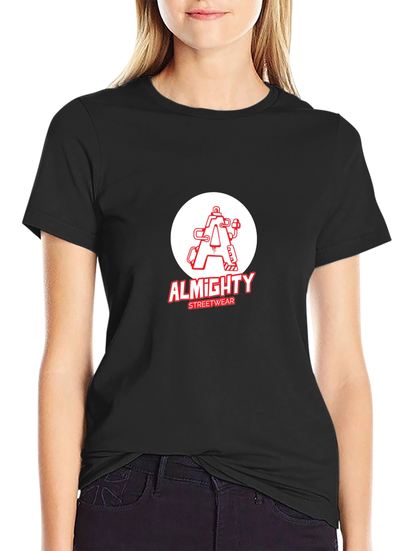 Almighty Streetwear Black Tee