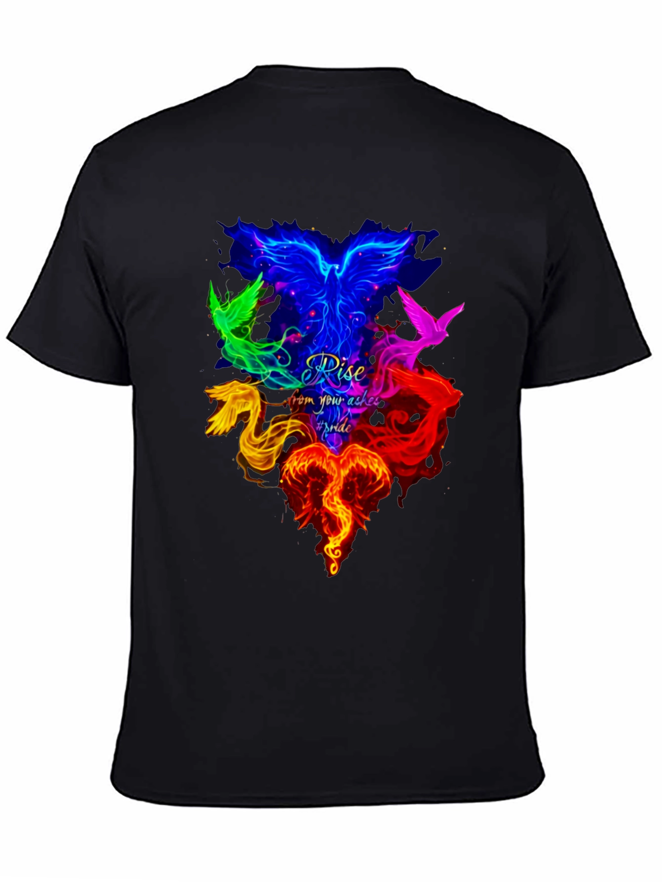 Rise From Ashes Phoenix Pride T-Shirt
