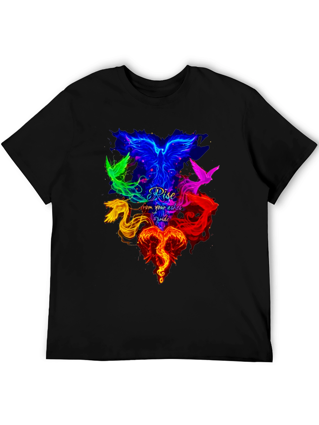 Rise From Ashes Phoenix Pride T-Shirt