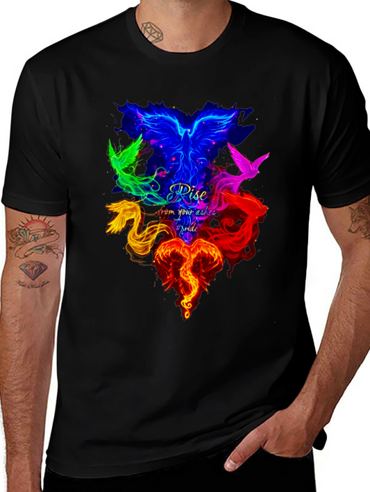 Rise From Ashes Phoenix Pride T-Shirt