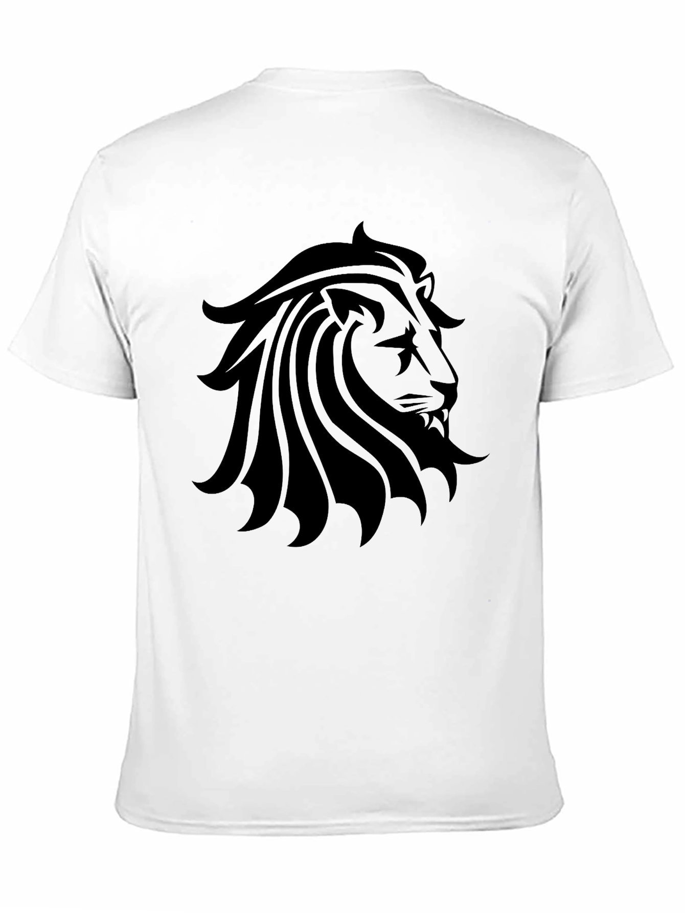 Lion Graphic Print T-Shirt - Stylish Menswear
