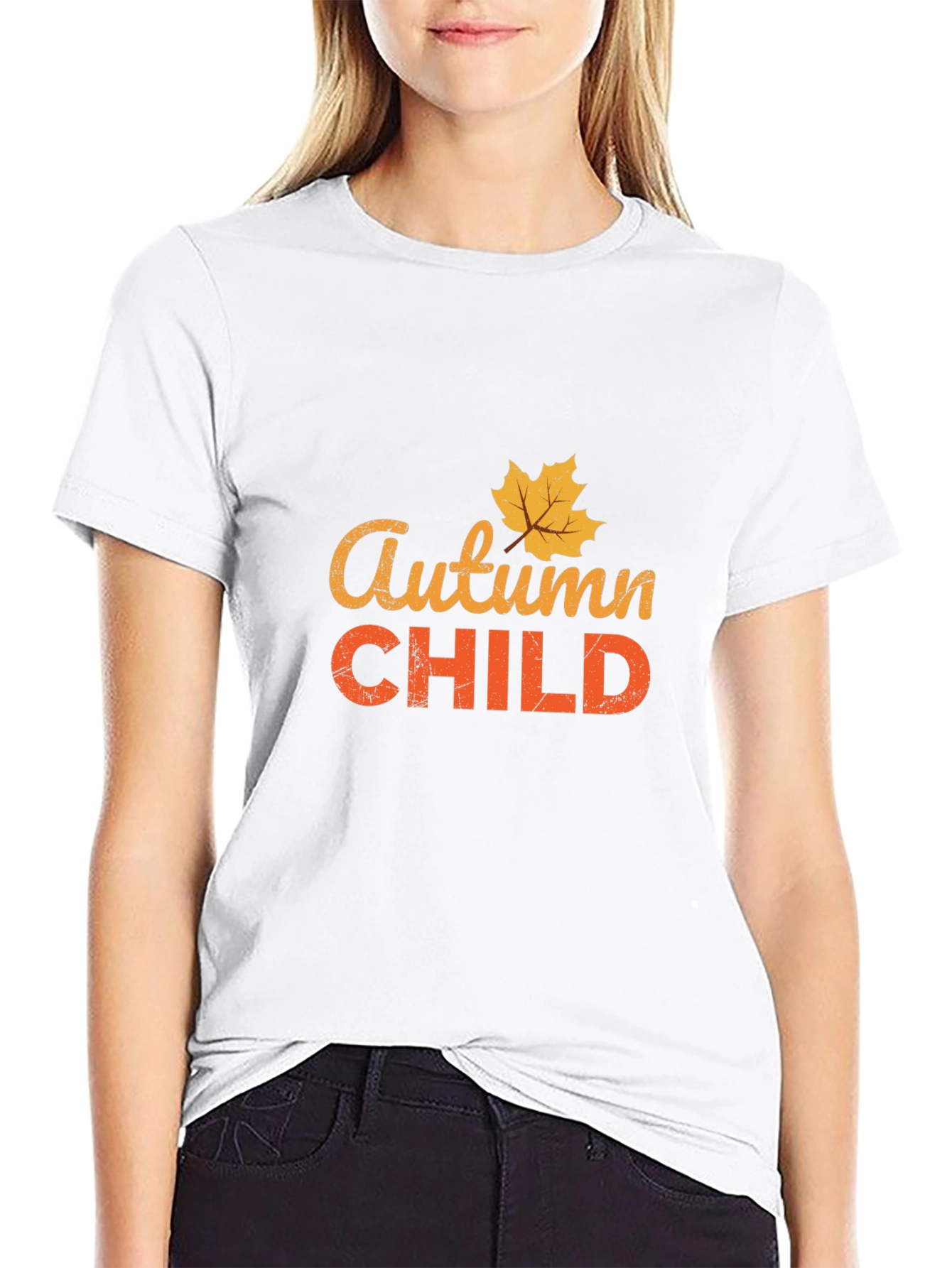 Autumn Child Black T-Shirt