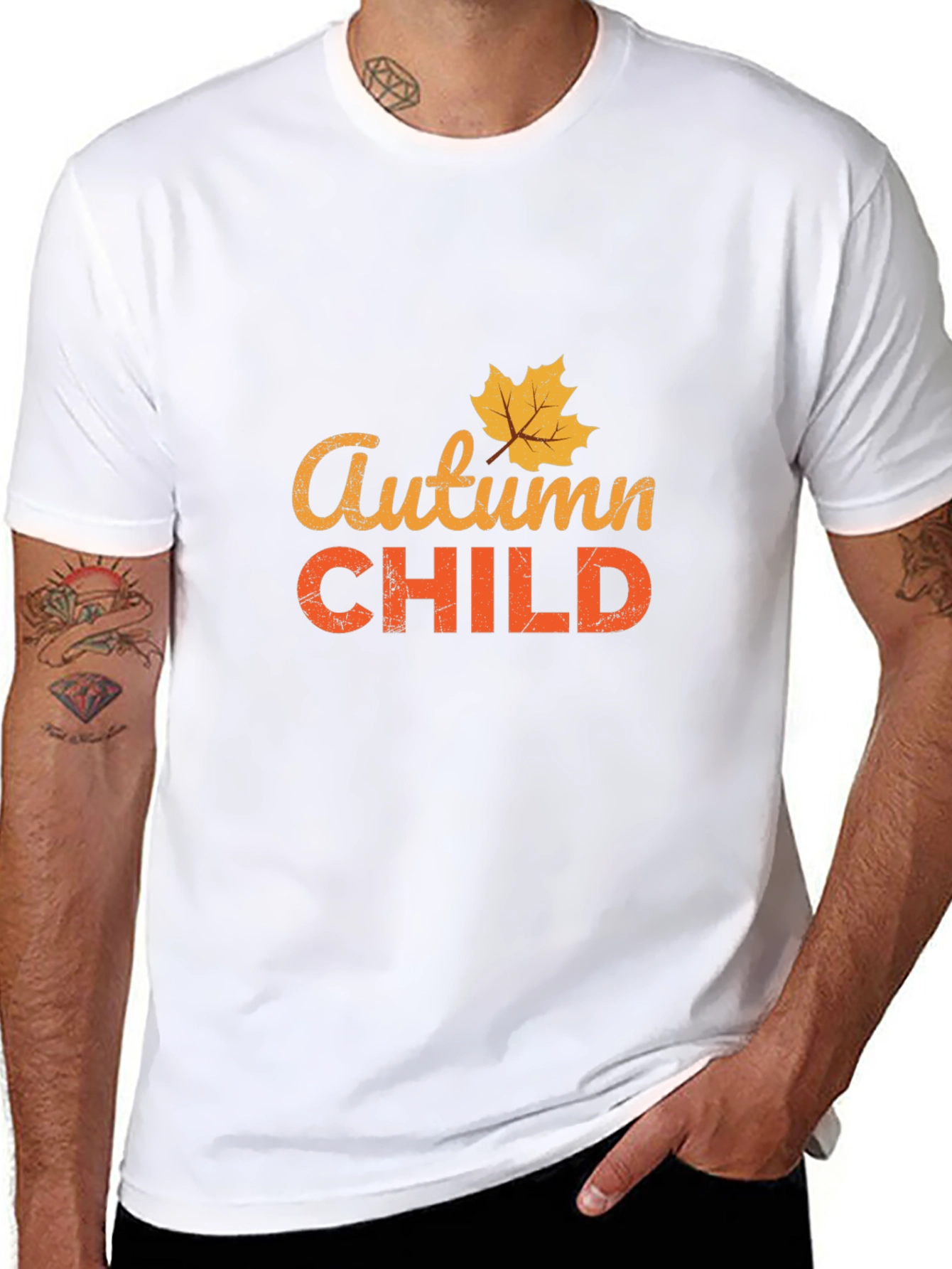 Autumn Child Black T-Shirt