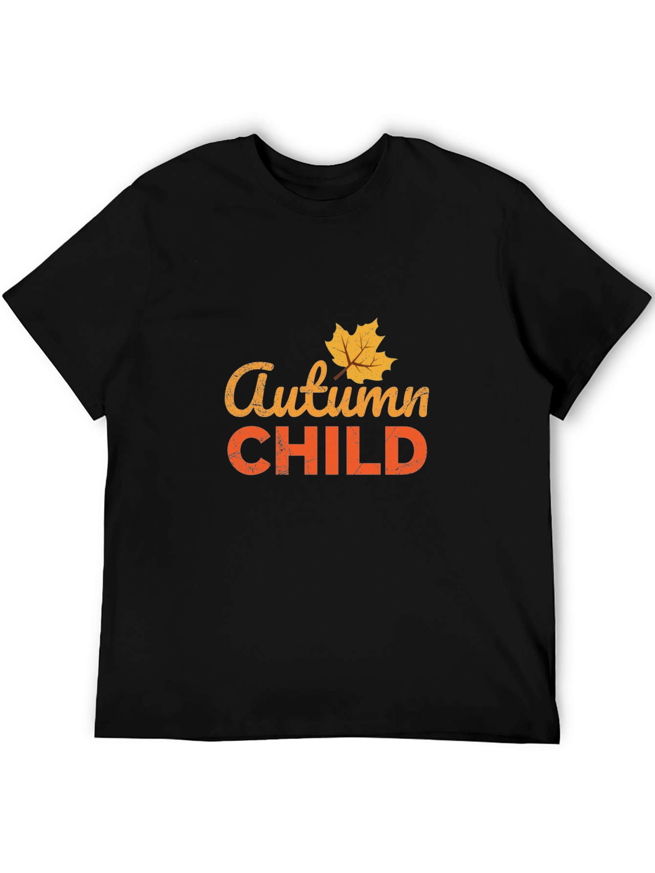 Autumn Child Black T-Shirt