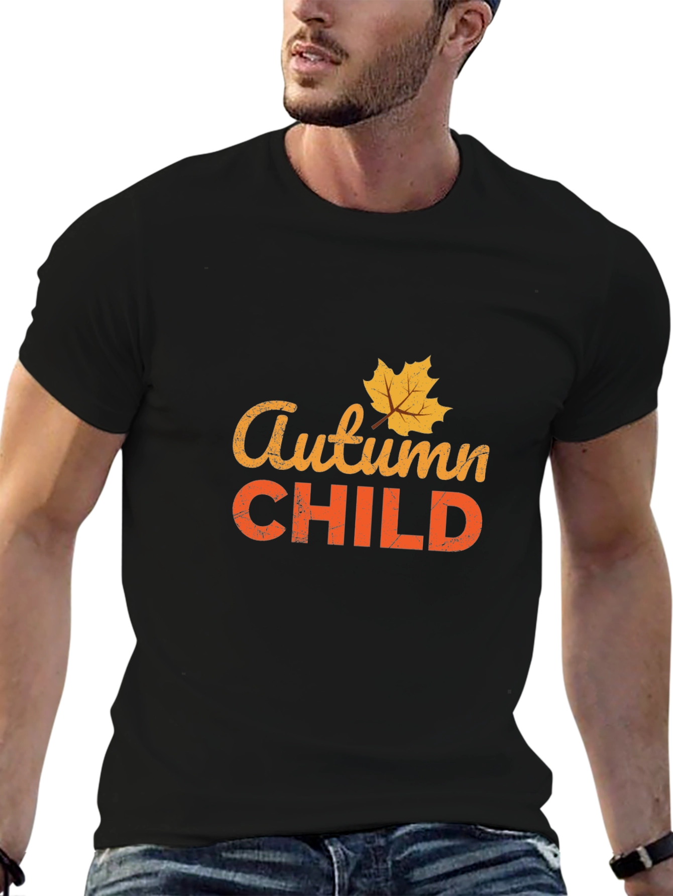 Autumn Child Black T-Shirt
