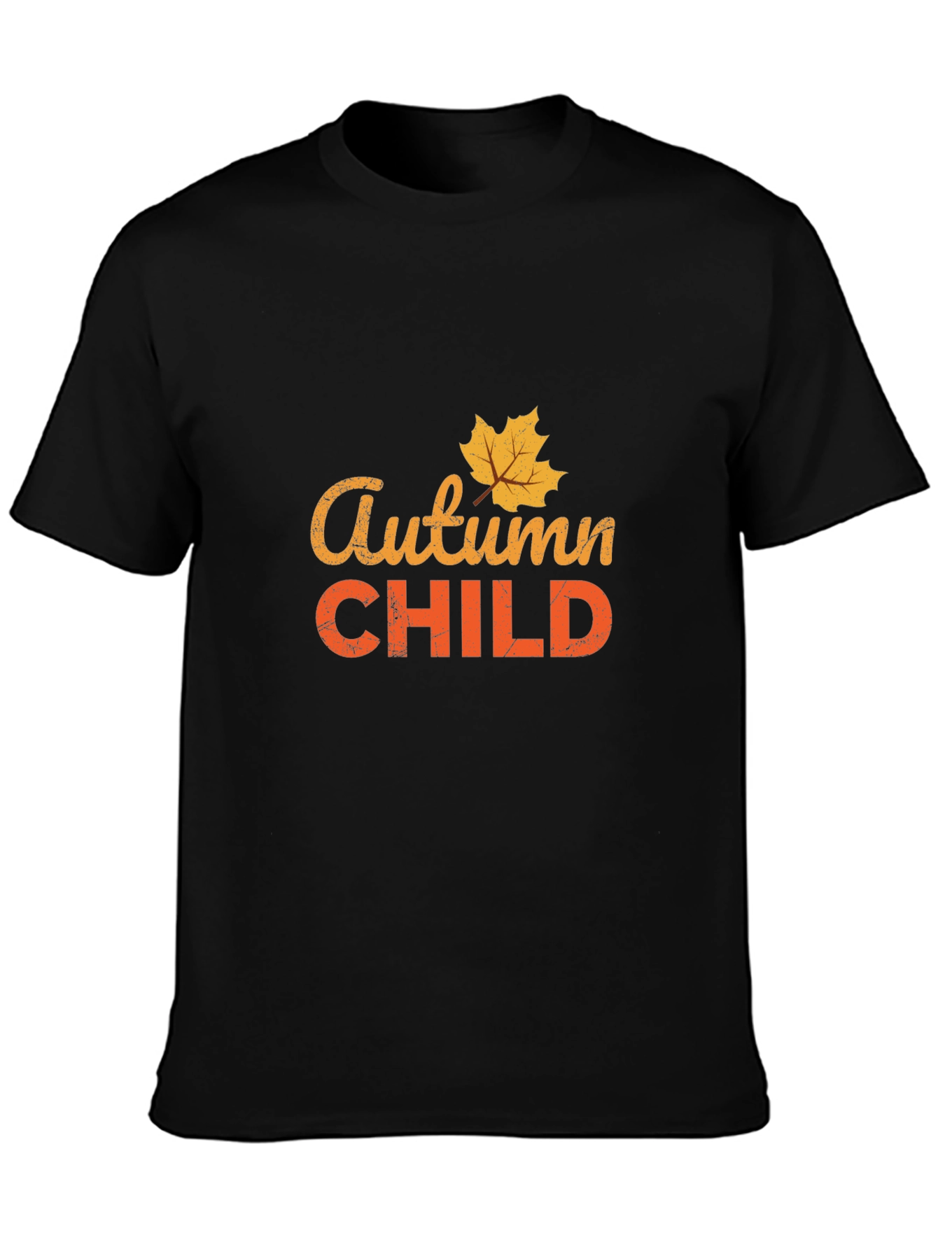 Autumn Child Black T-Shirt