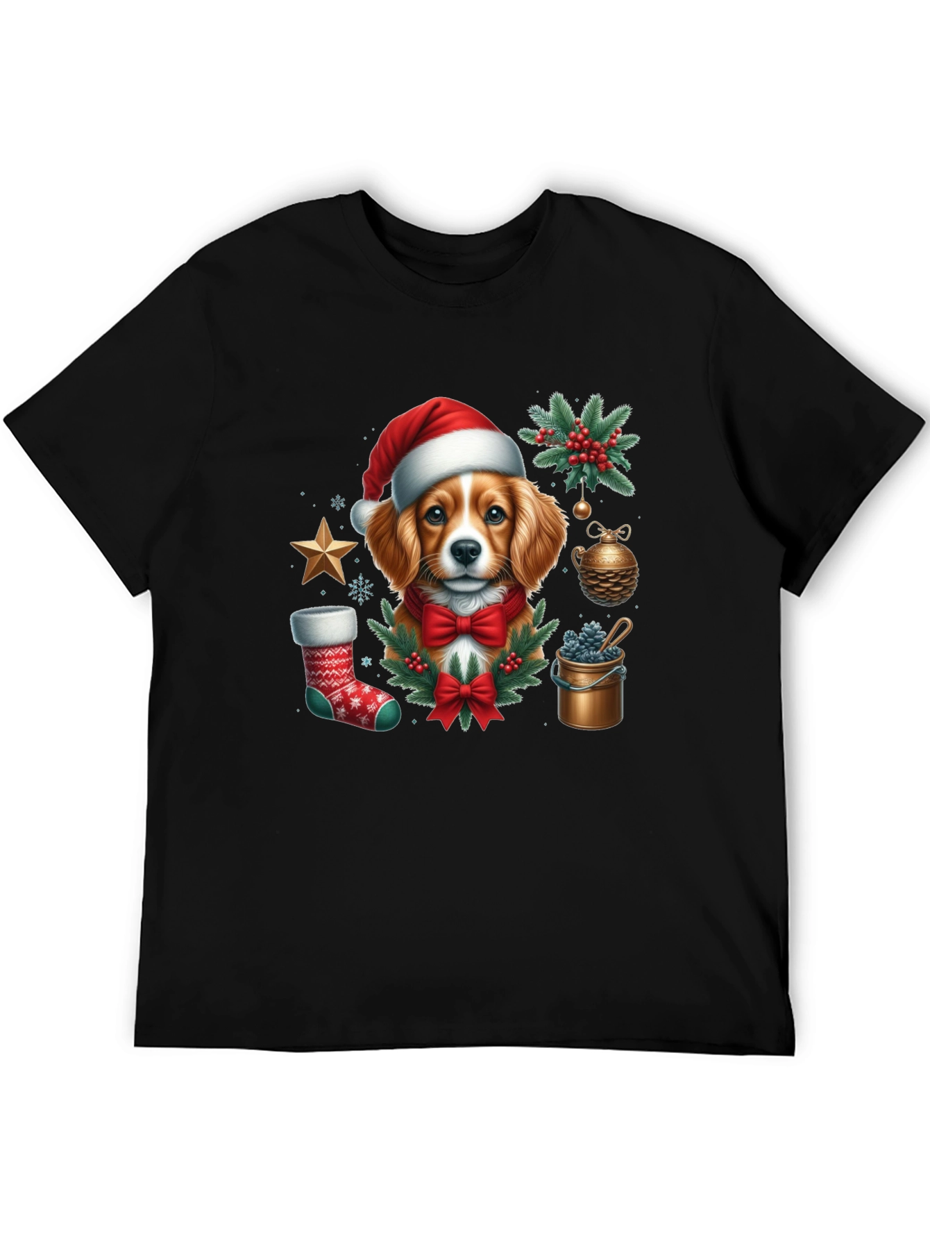 Christmas Dog Graphic Tee
