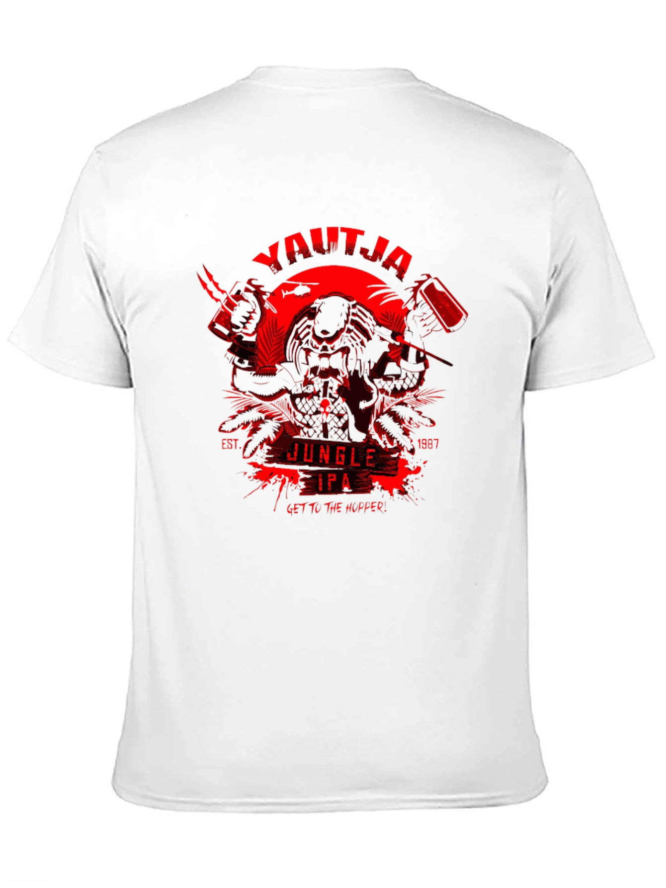 Yautja Jungle IPA Black T-Shirt