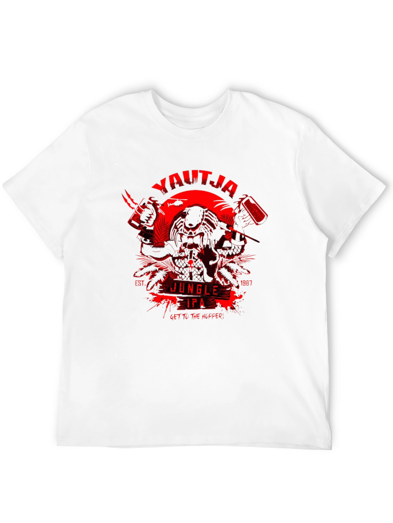 Yautja Jungle IPA Black T-Shirt