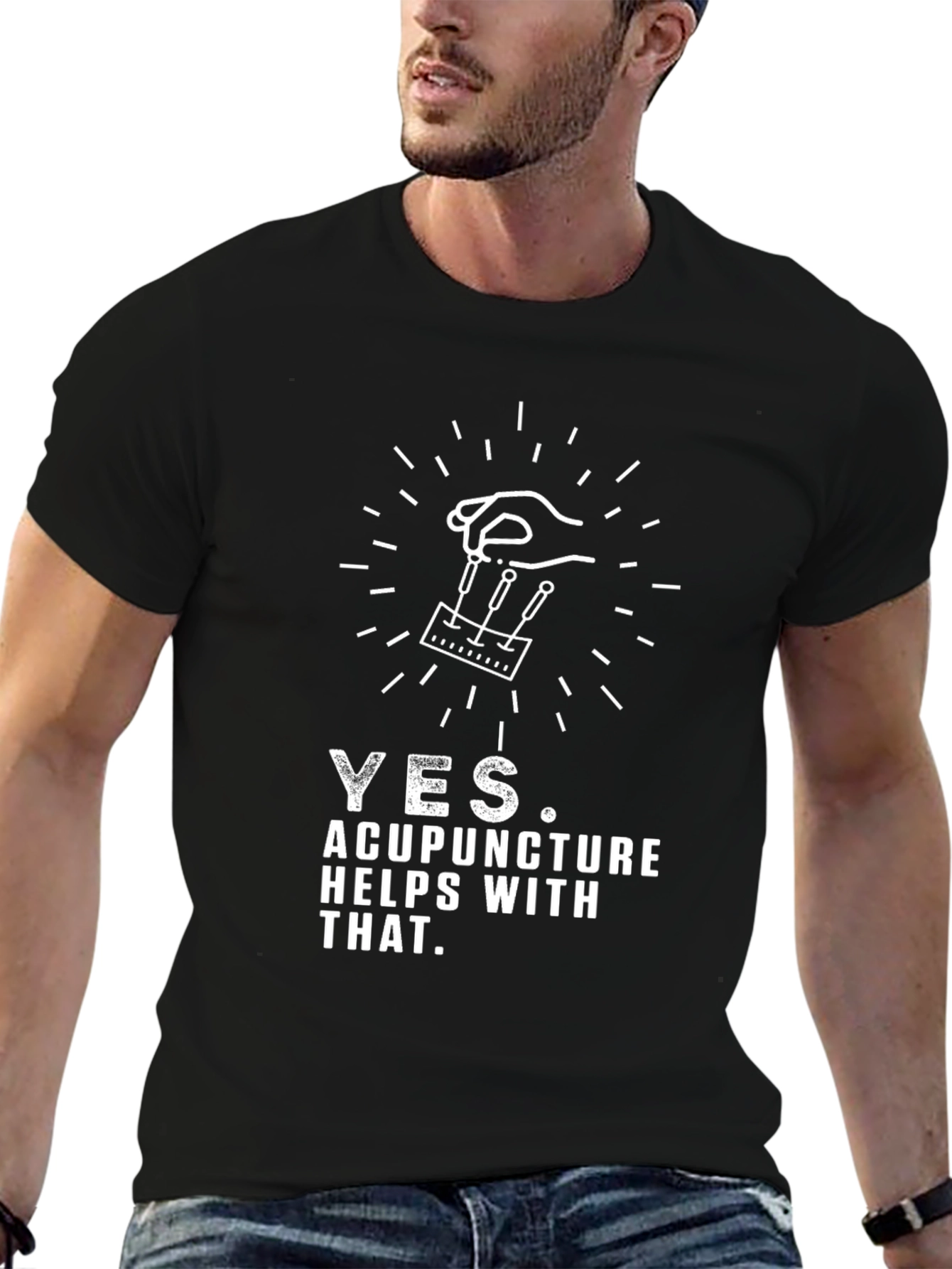 Acupuncture Helps With That Black T-Shirt