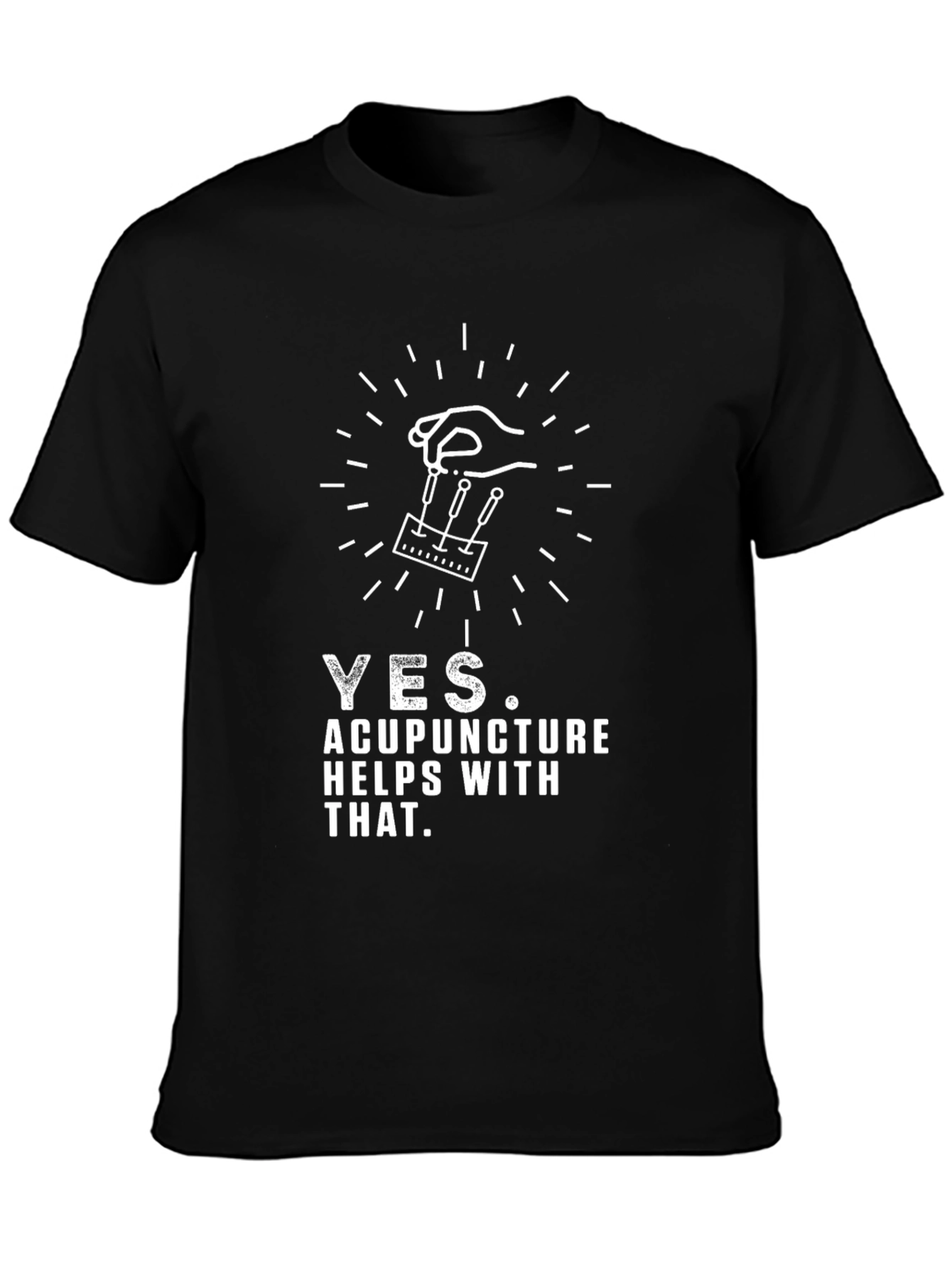 Acupuncture Helps With That Black T-Shirt