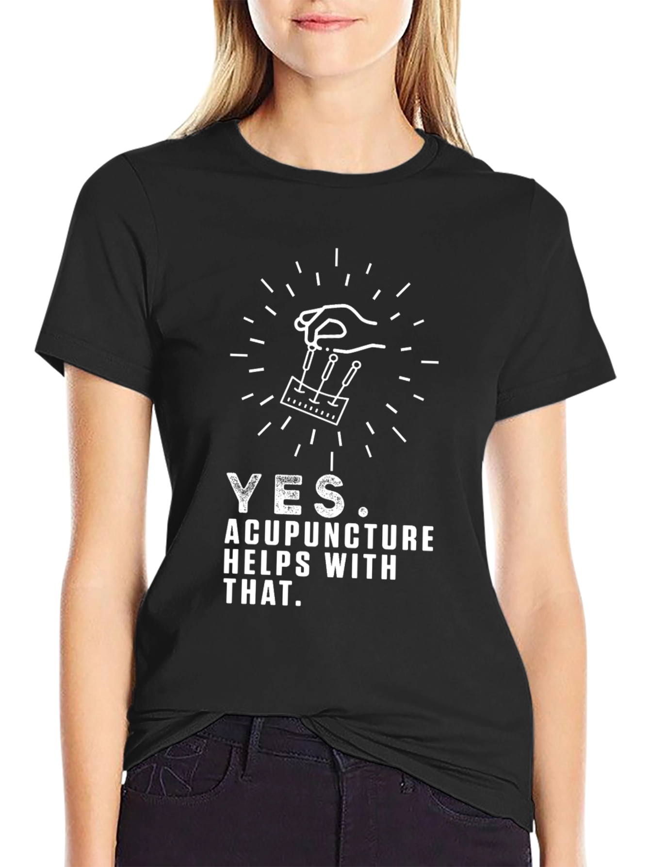 Acupuncture Helps With That Black T-Shirt