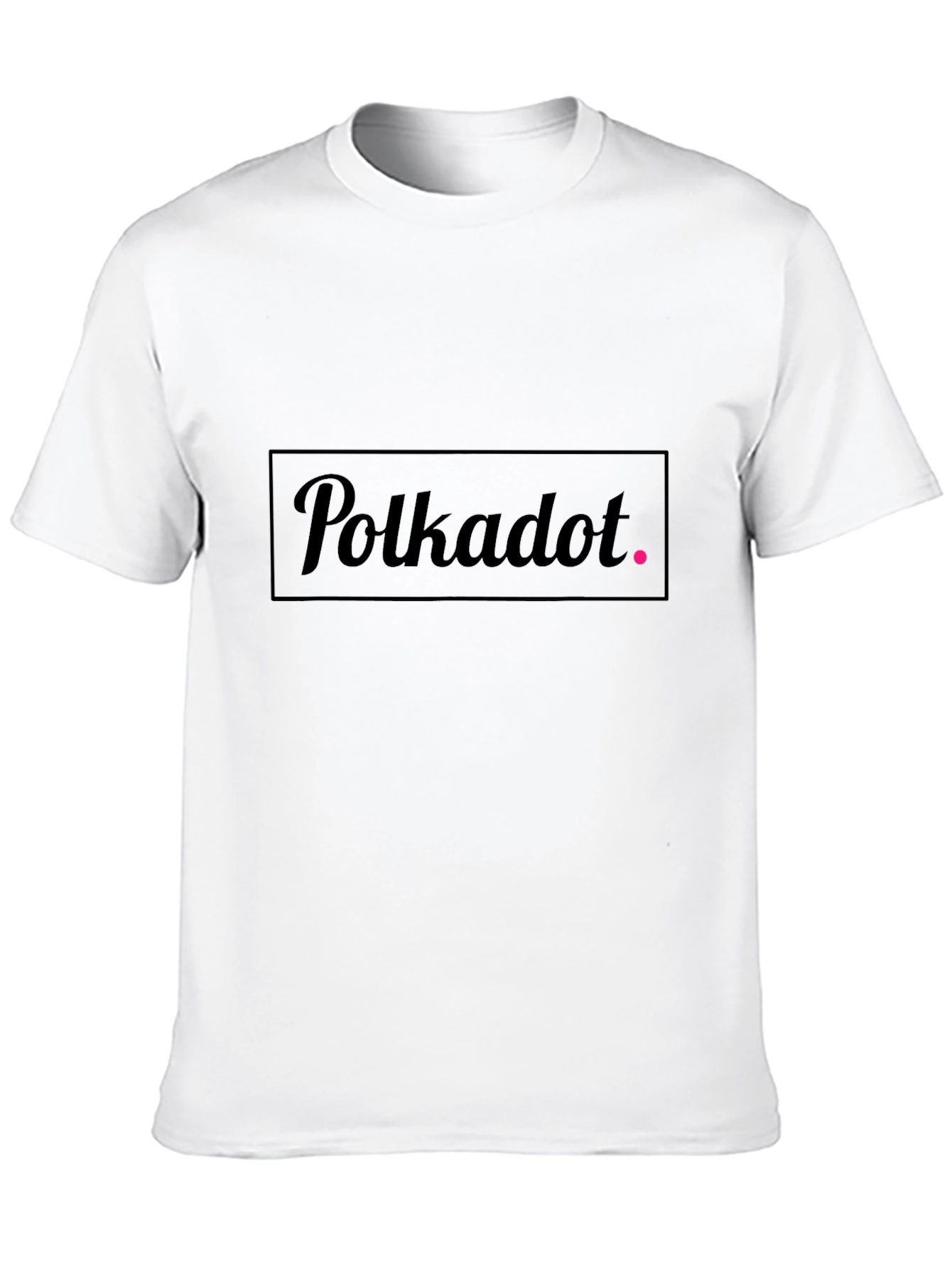 Polkadot Graphic Tee - Stylish Minimalist Design