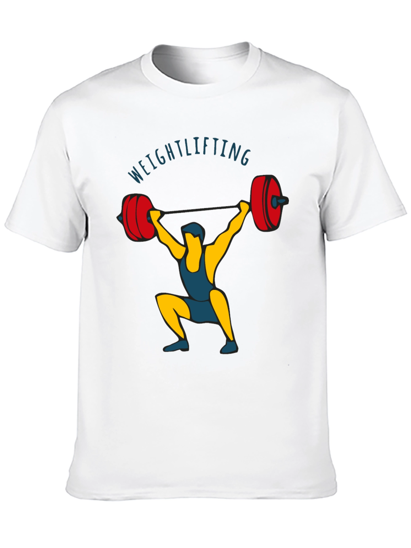 Weightlifting Graphic T-Shirt - Black