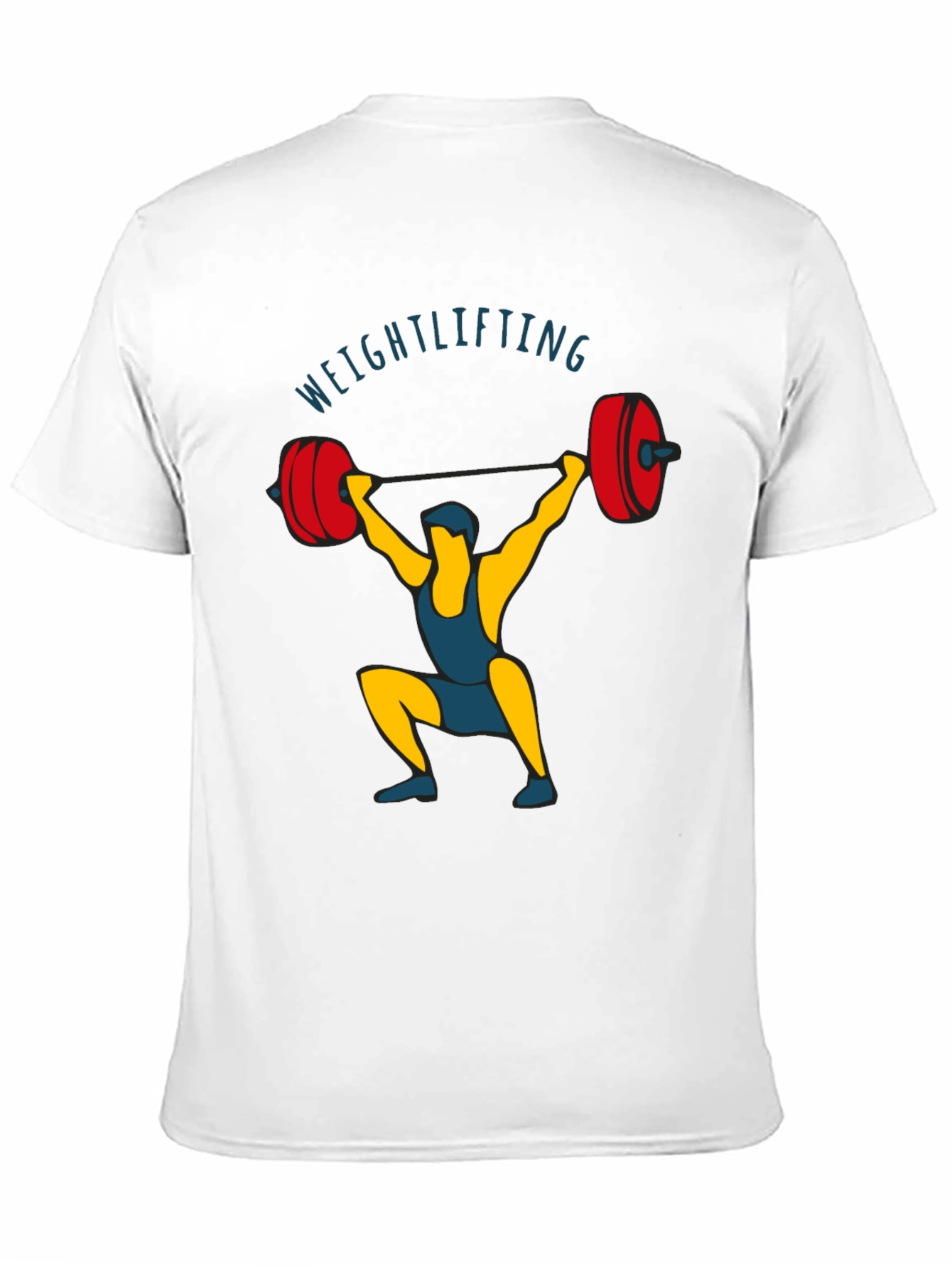 Weightlifting Graphic T-Shirt - Black