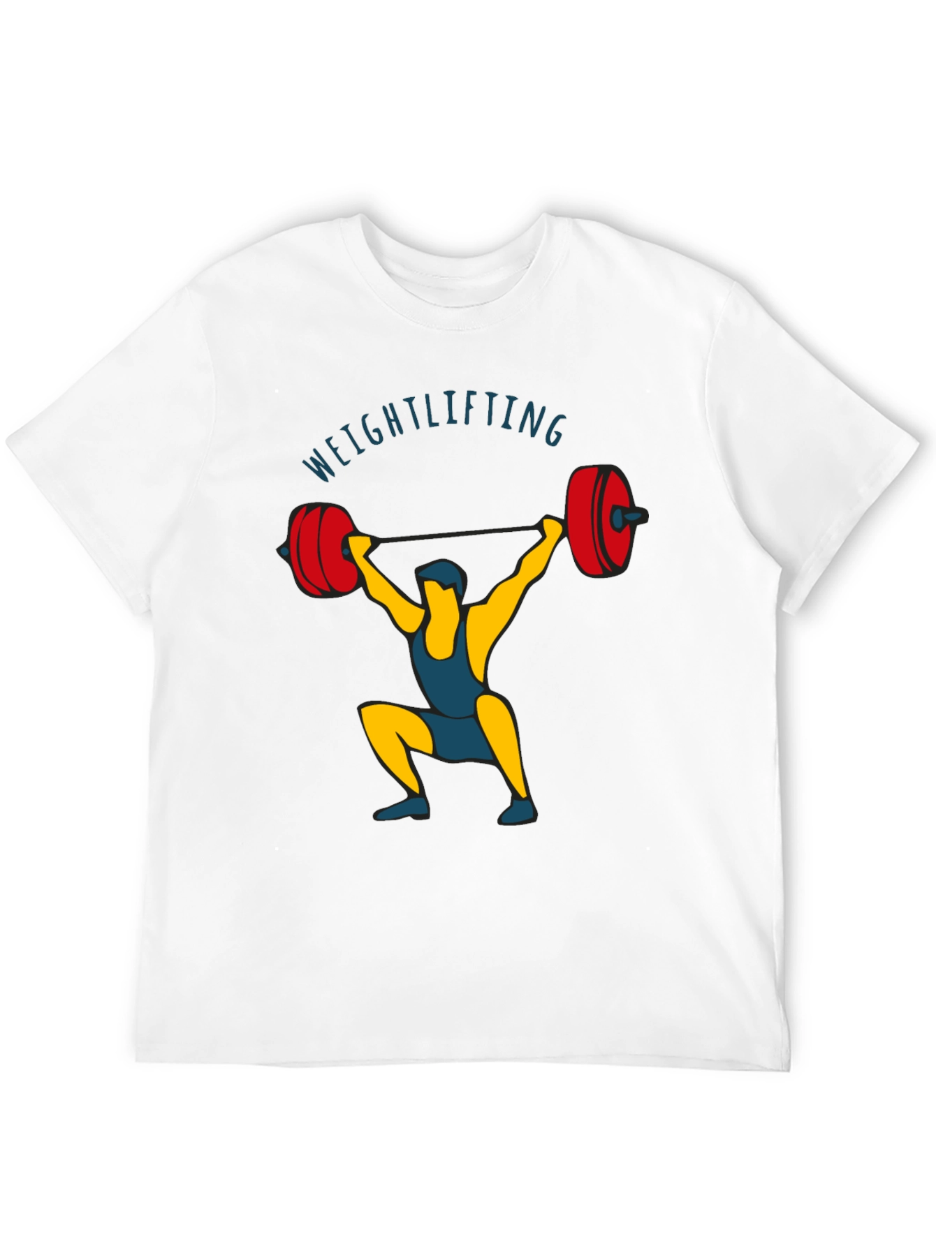 Weightlifting Graphic T-Shirt - Black
