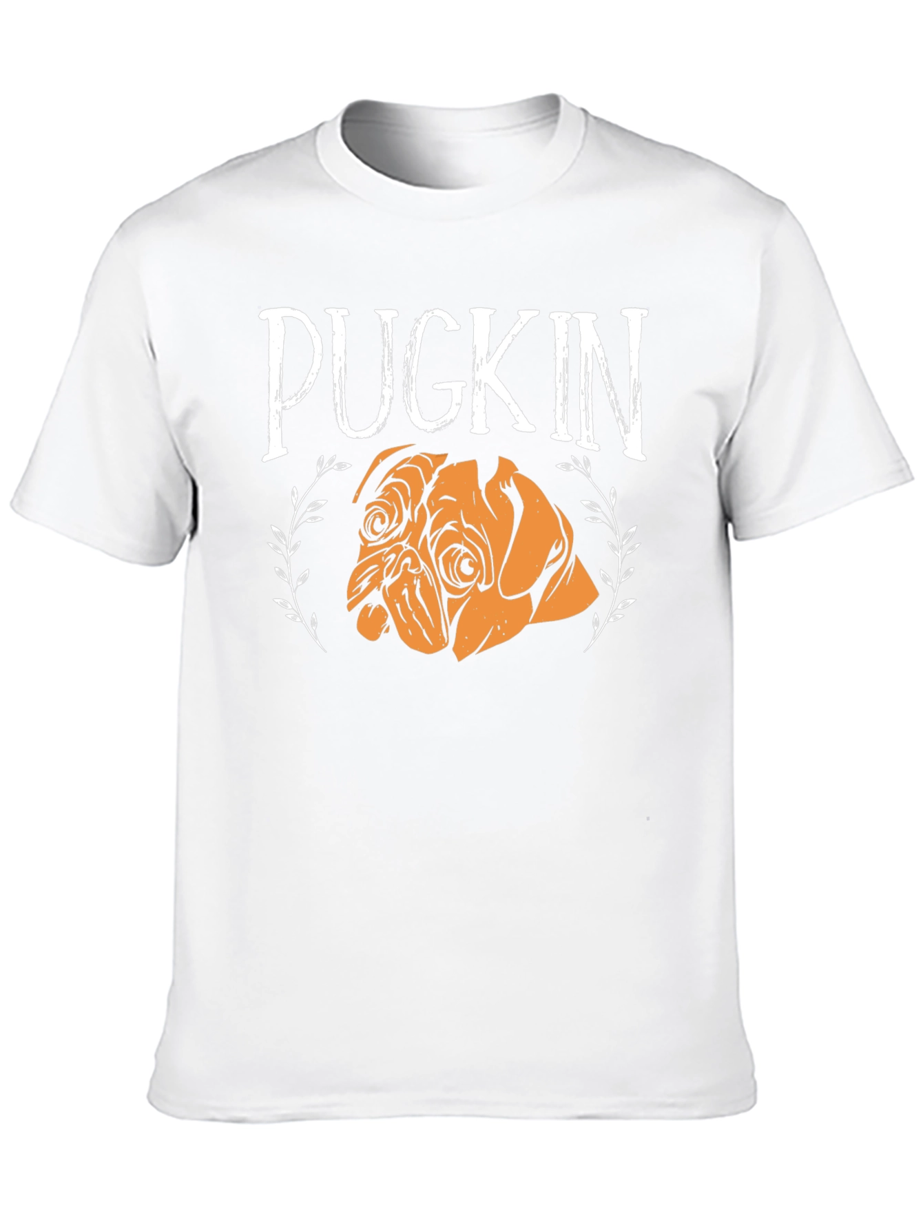 Pugkin T-Shirt - Adorable Pug Pumpkin Design