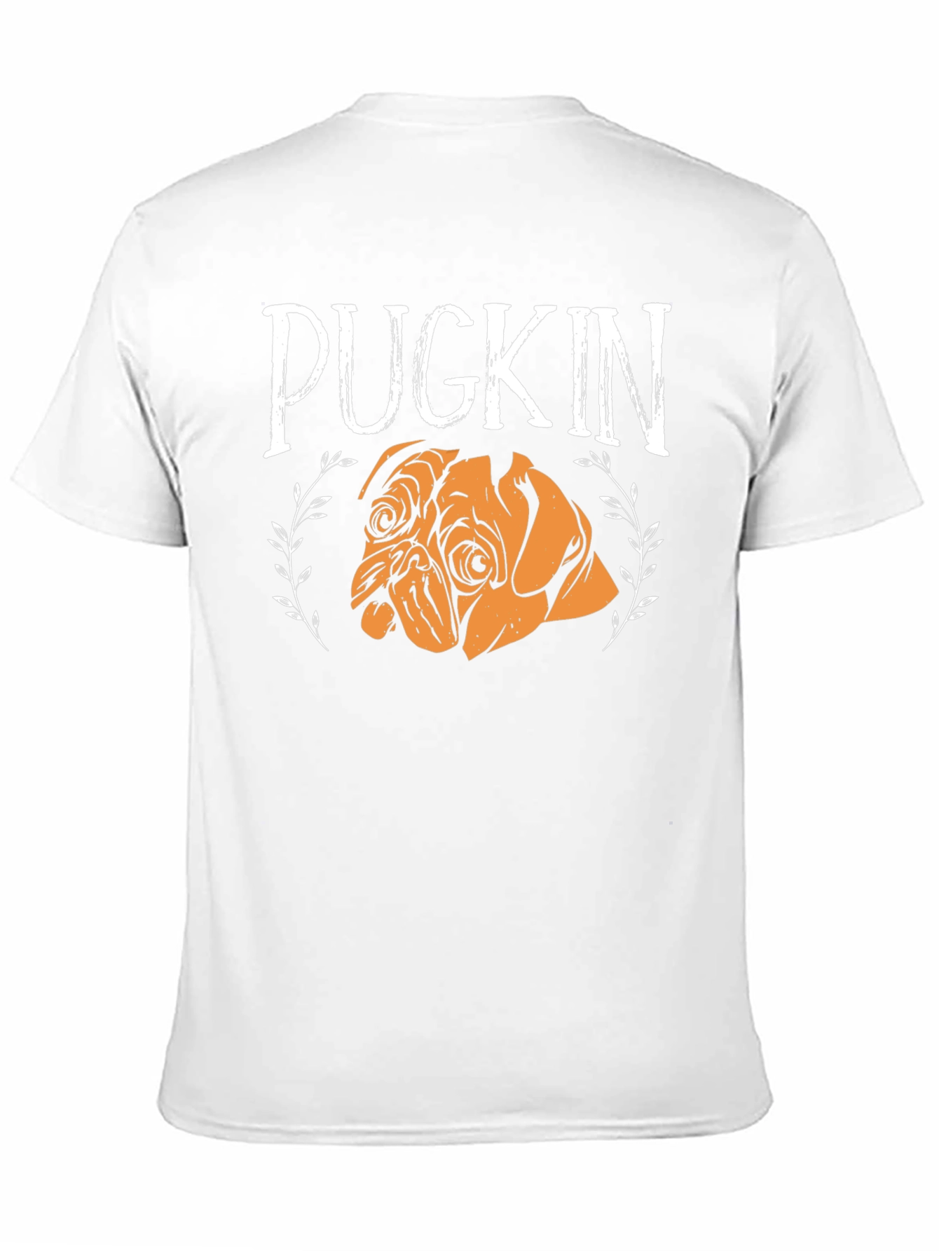 Pugkin T-Shirt - Adorable Pug Pumpkin Design