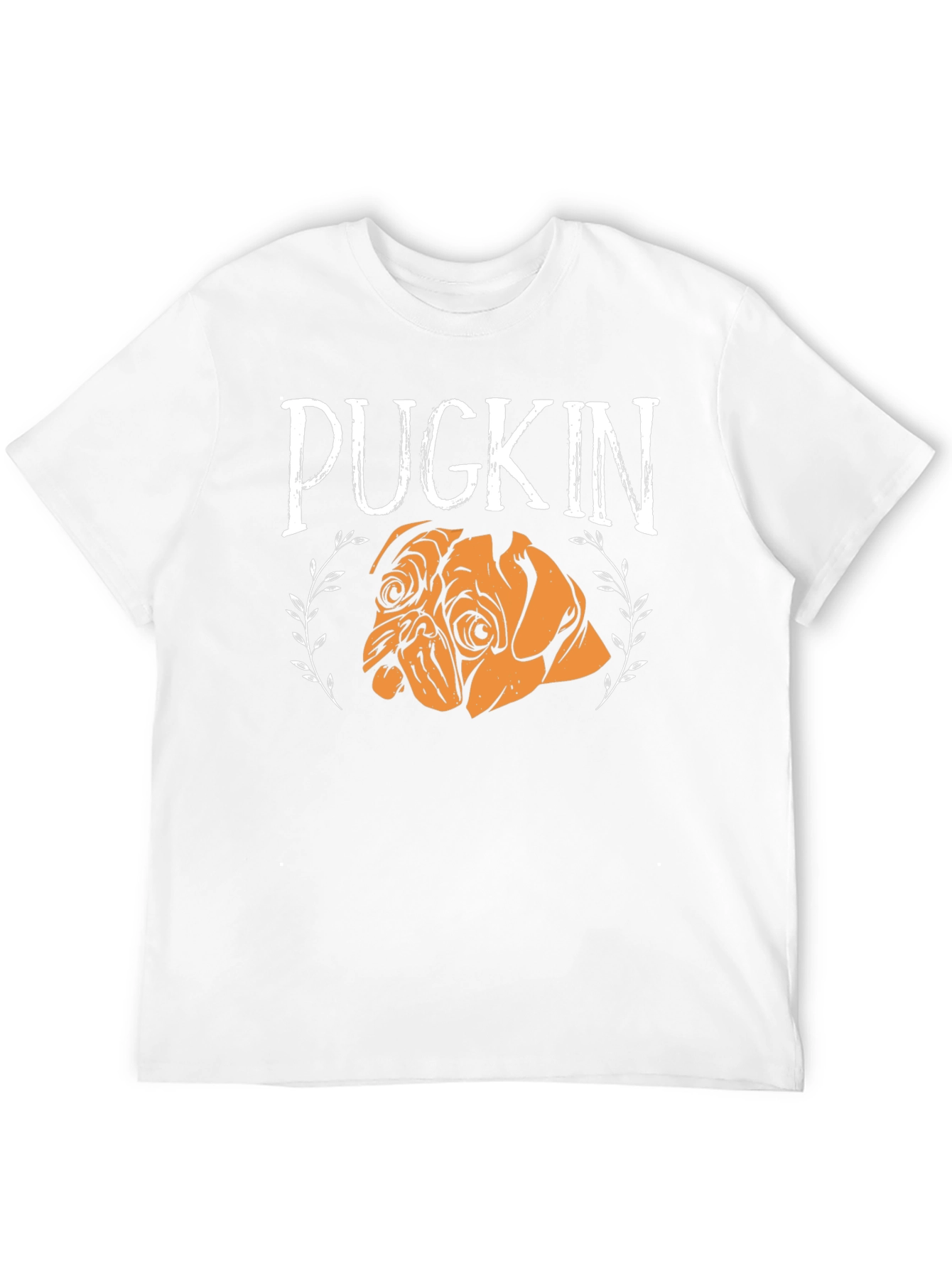 Pugkin T-Shirt - Adorable Pug Pumpkin Design