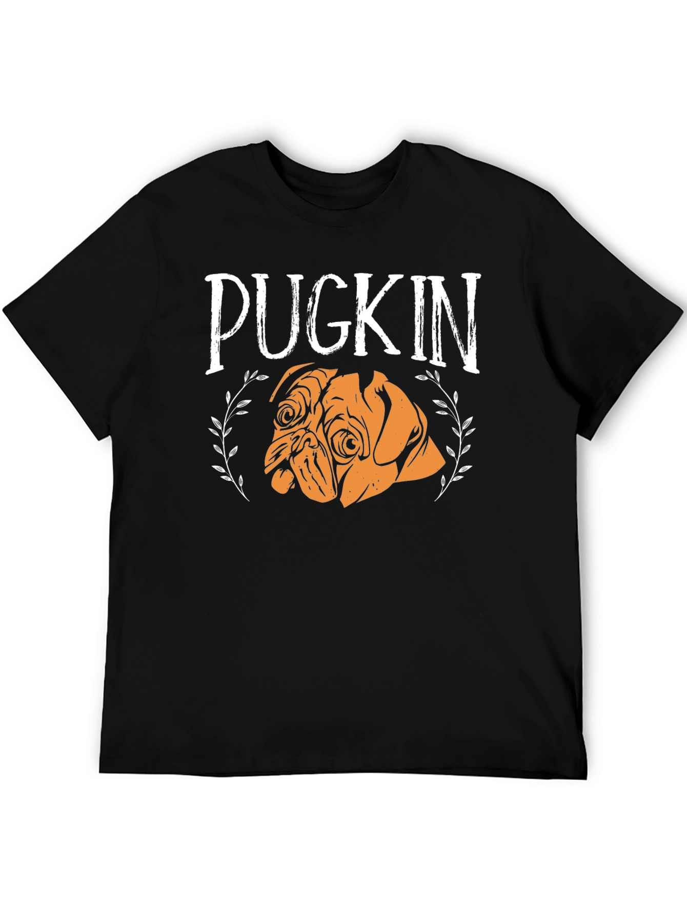 Pugkin T-Shirt - Adorable Pug Pumpkin Design