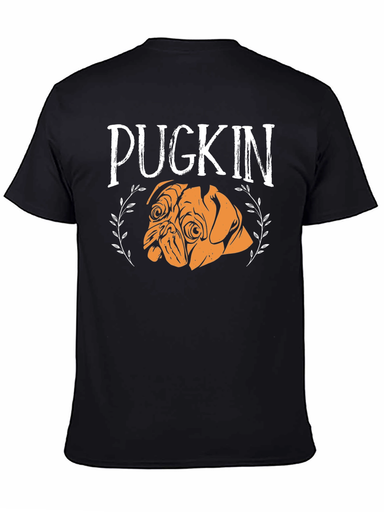 Pugkin T-Shirt - Adorable Pug Pumpkin Design