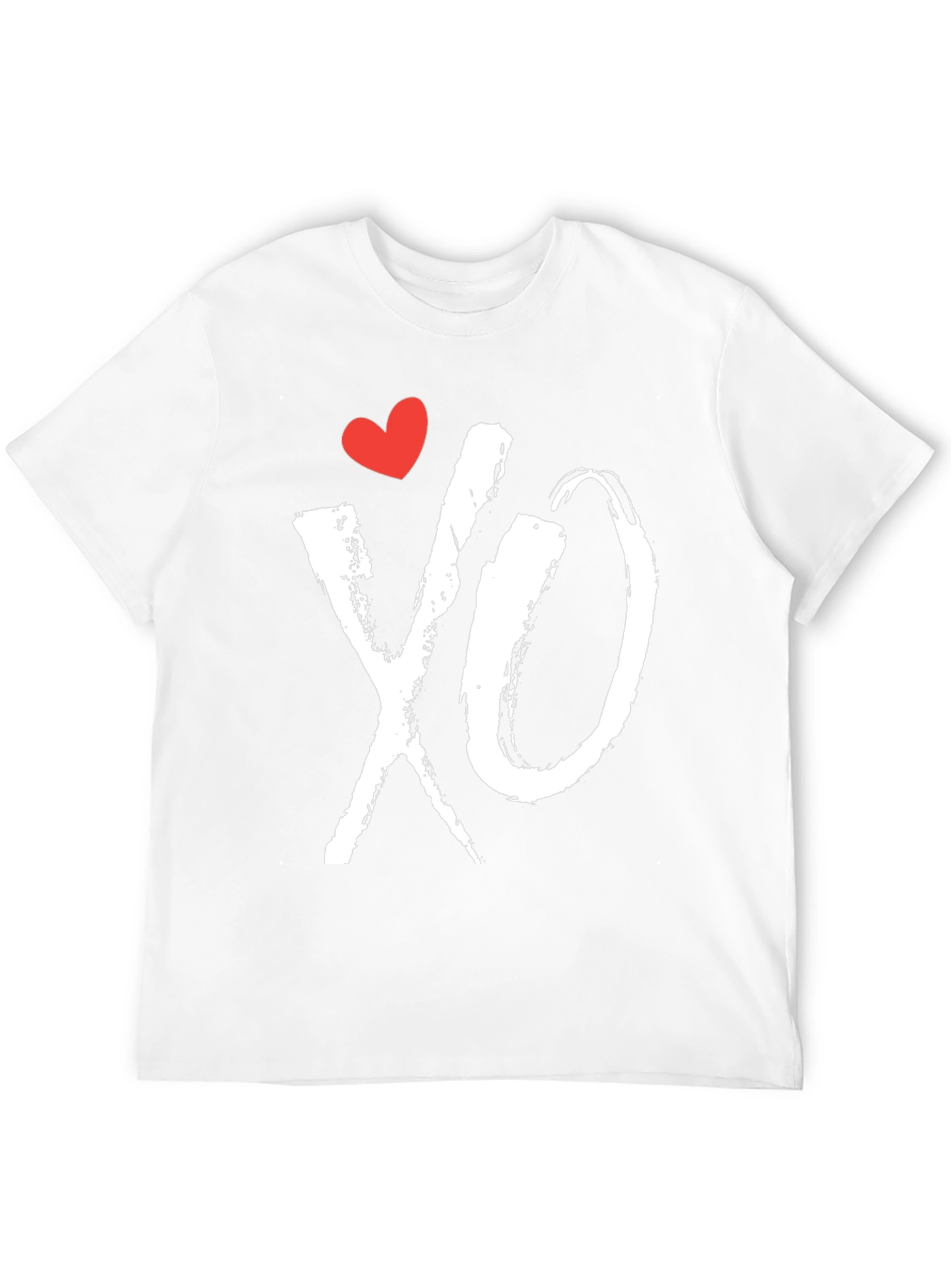 XO Heart Tee - Hugs and Kisses Graphic T-Shirt