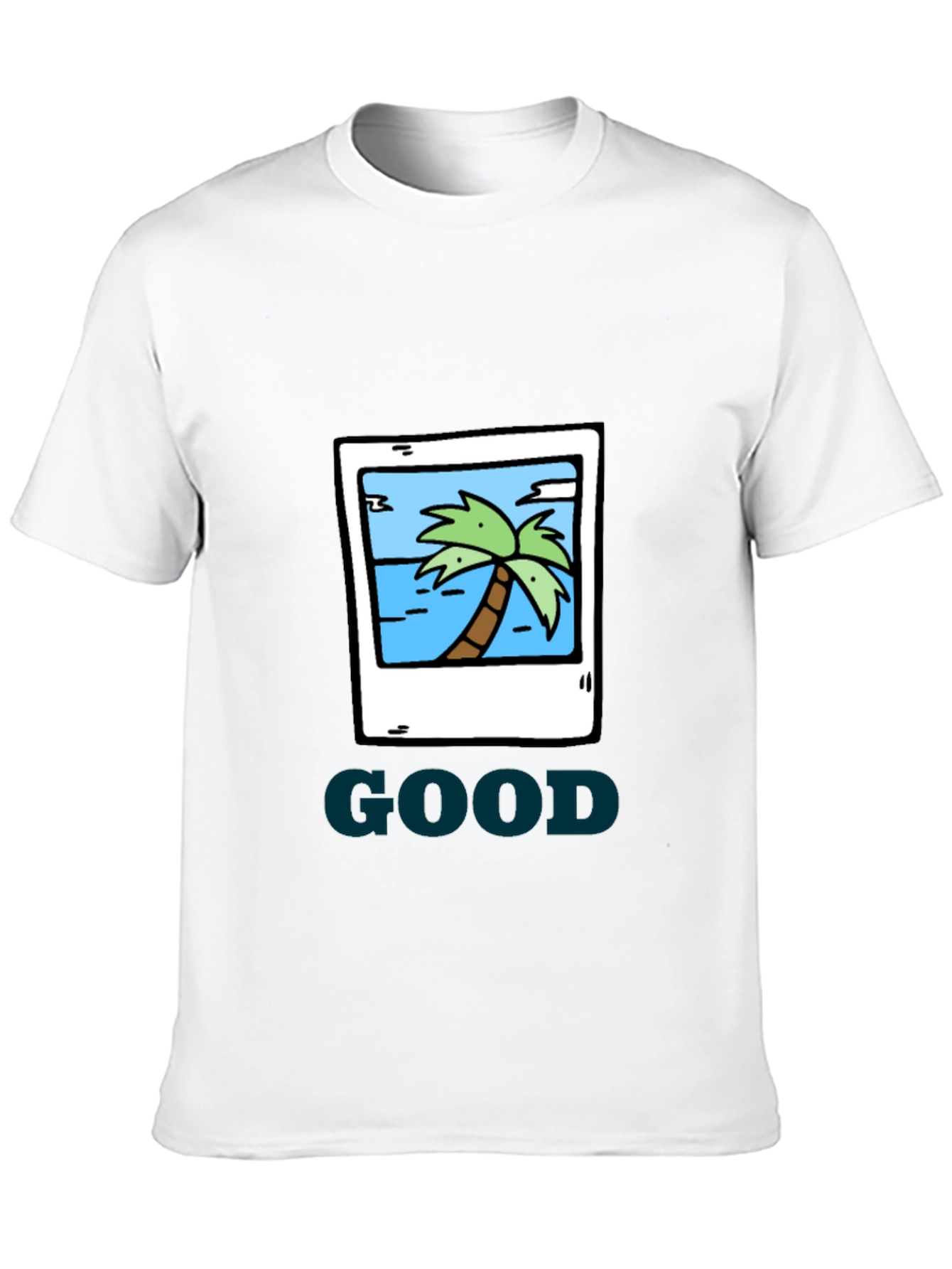 Tropical Island Graphic Tee - GOOD Vibes